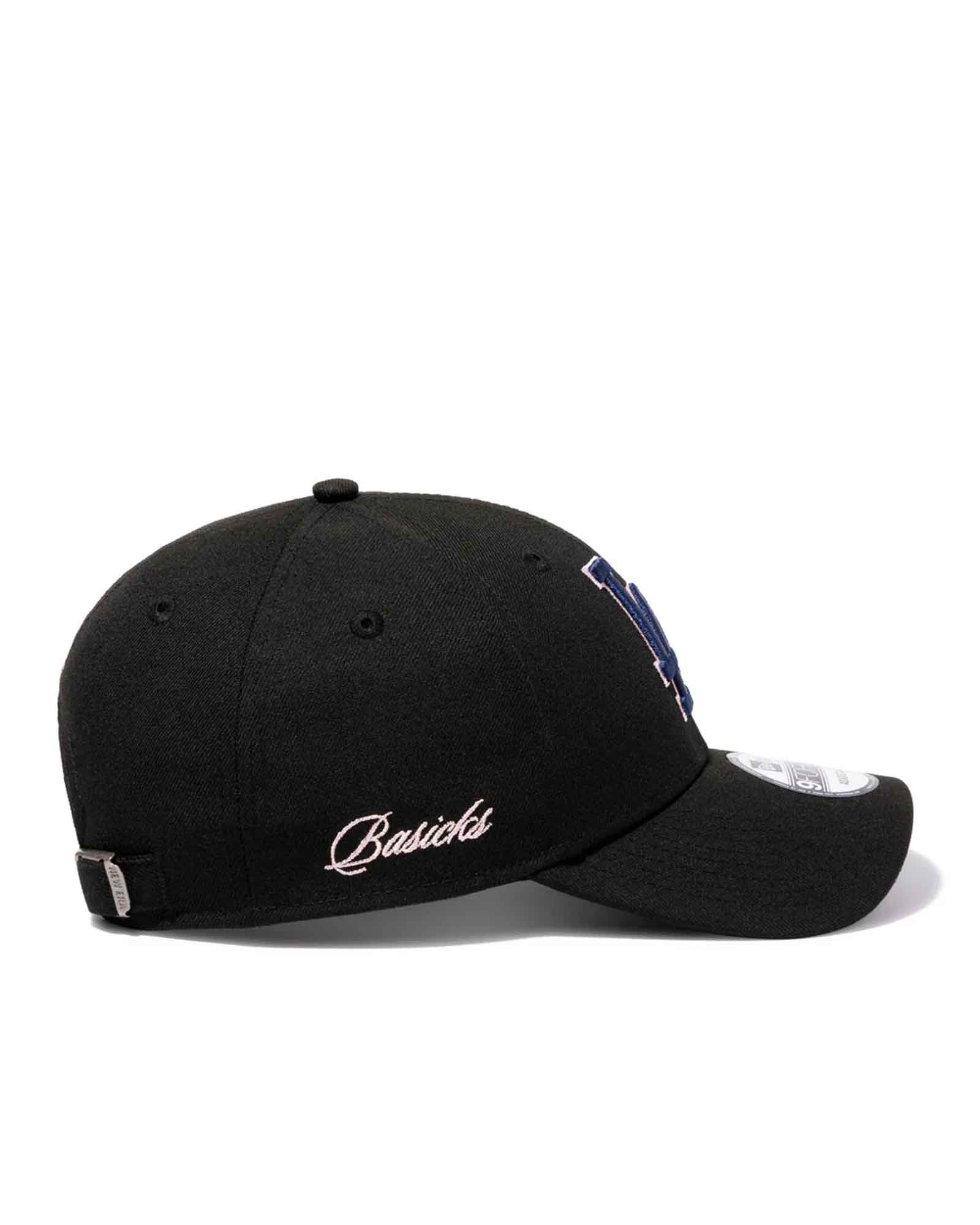 BASICKS・ベイシックス - キャップ 9FORTY TM LOS ANGELES DODGERS CAP / BLACK×NAVY×PINK