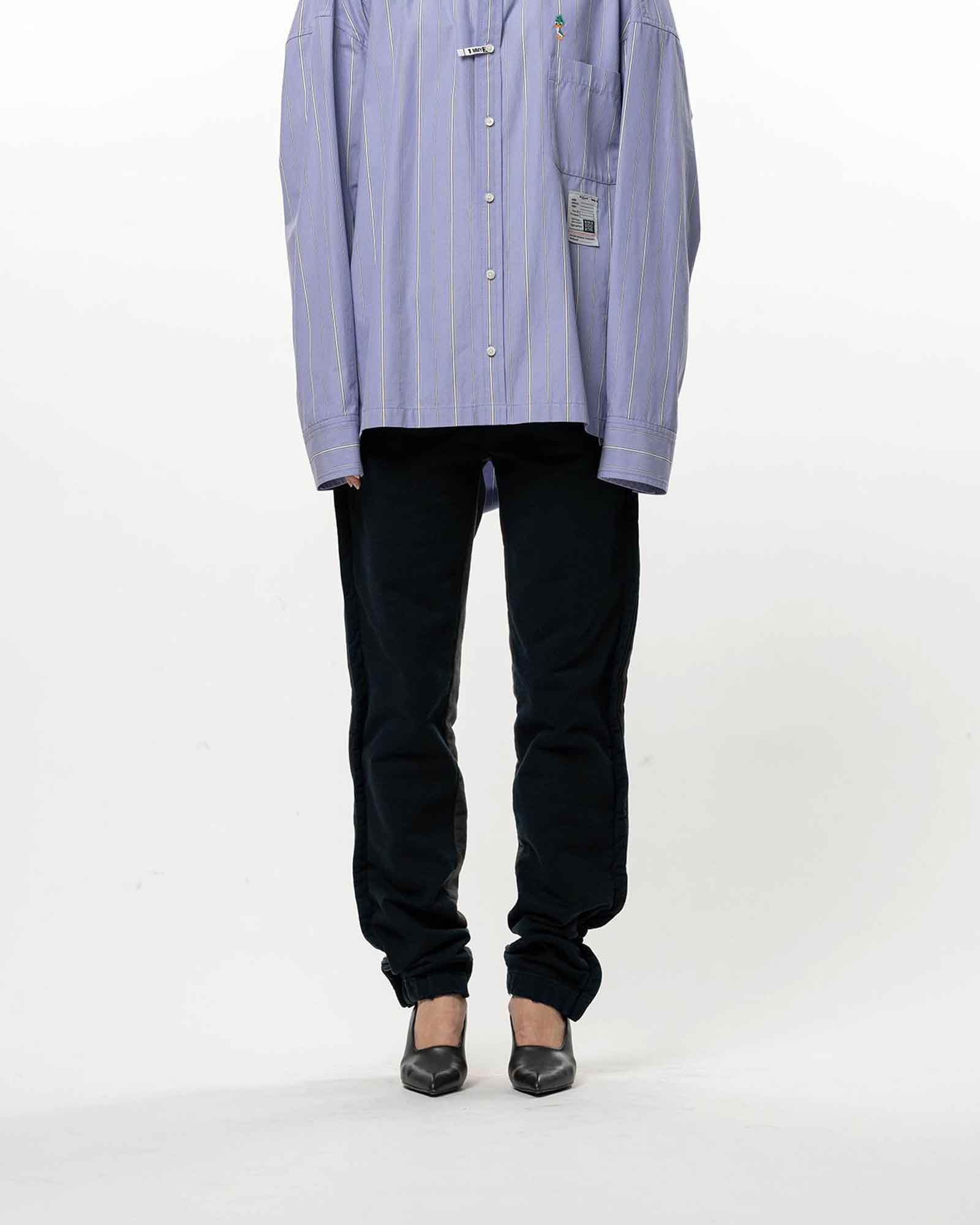 MIHARA YASUHIRO・Yasuhiro Mihara -  COMBINED SWEAT PANTS / BLACK