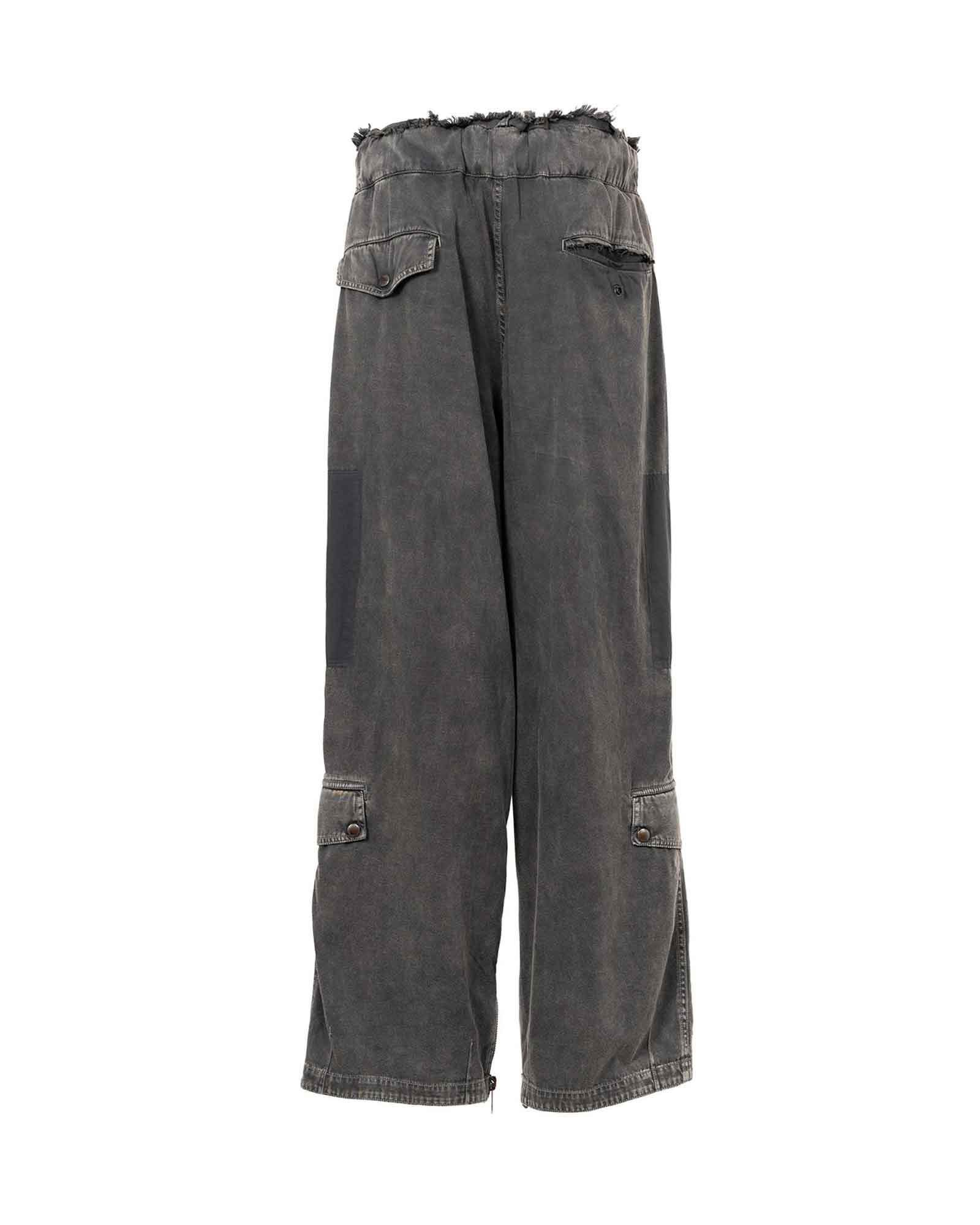 MIHARA YASUHIRO・Yasuhiro Mihara -  DISTRESSED FLIGHT PANTS / GRAY