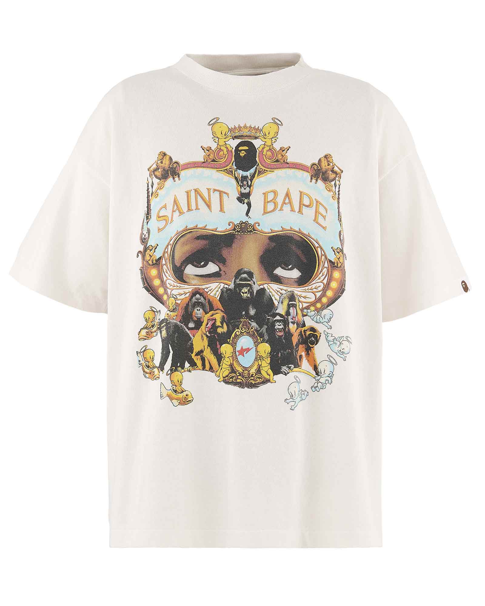 ©SAINT M××××××・セントマイケル - Tシャツ・カットソー BAPE_SS TEE/GENERATION / WHITE