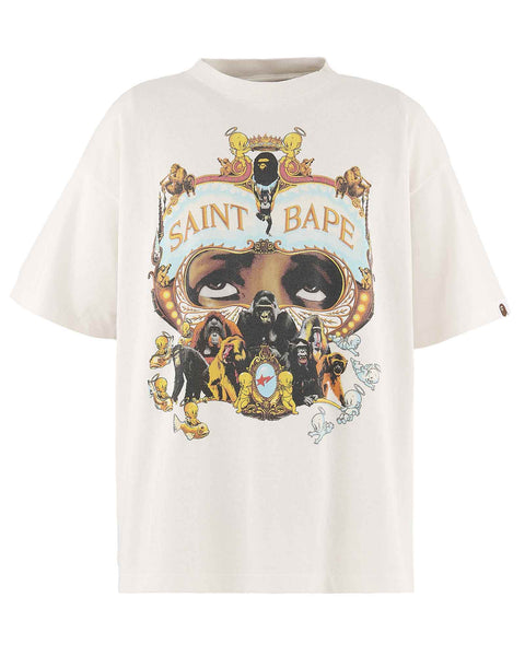 SAINT M×××××× (セントマイケル) AW25 BAPE_SS TEE/GENERATION