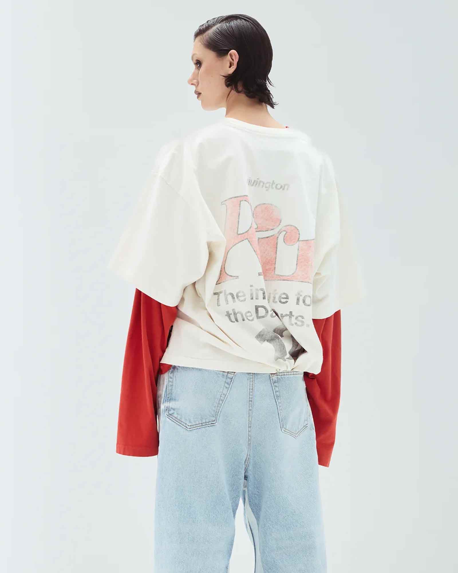 RRR123・リヴィントン ロイ レビス - Tシャツ・カットソー DARK ARTS CVA TEE / MAX WHITE
