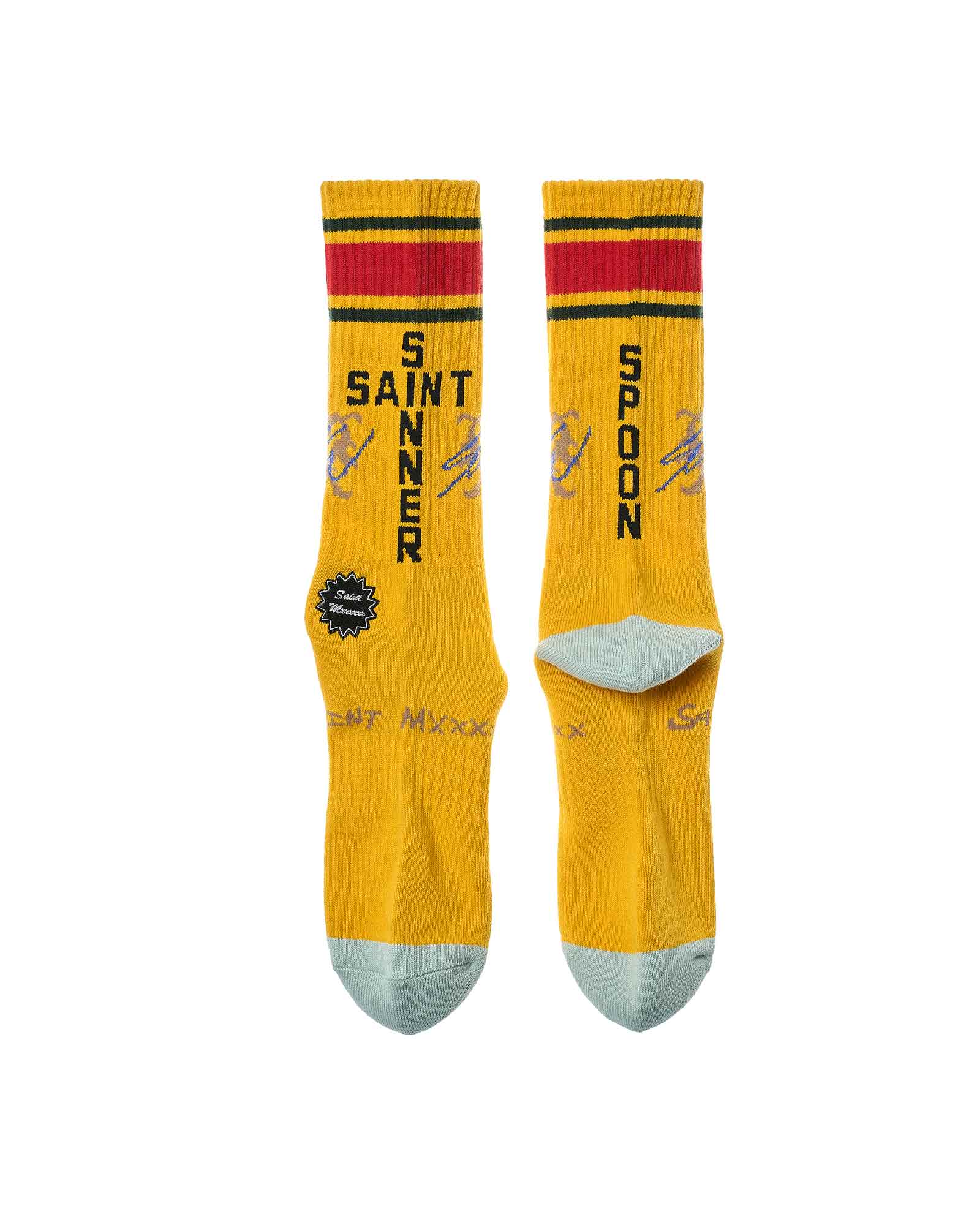 ©SAINT M××××××・セントマイケル - ソックス・レッグウェア SW_SOCKS/SAINT SW/YELLOW