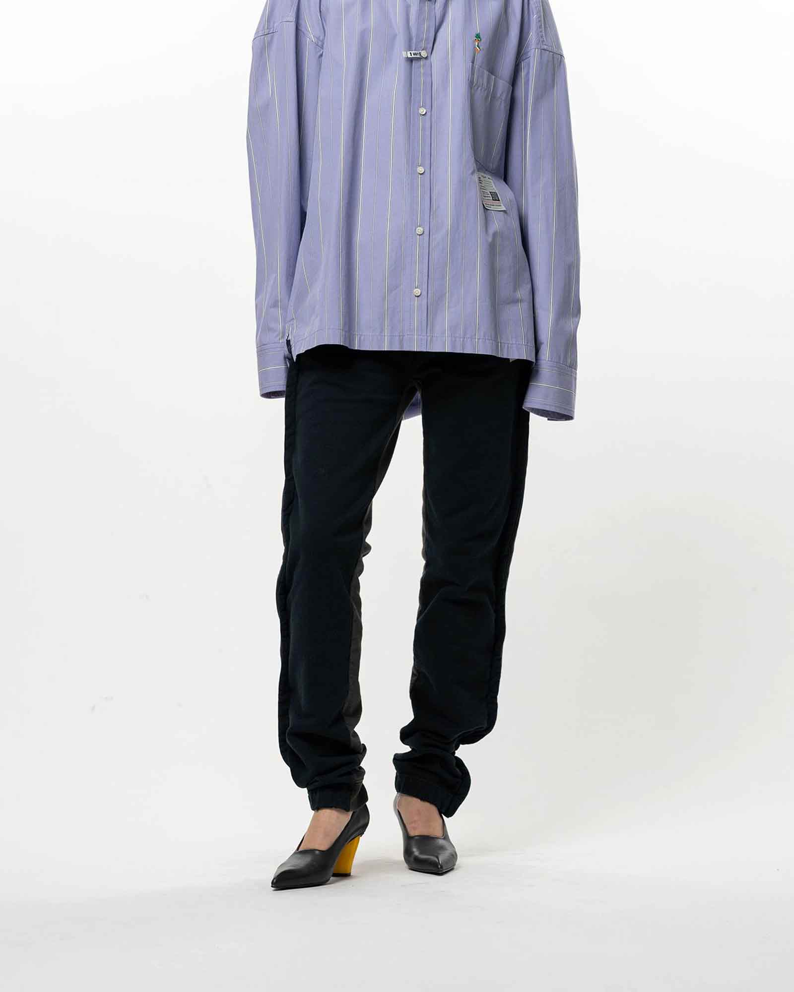MIHARA YASUHIRO・Yasuhiro Mihara -  COMBINED SWEAT PANTS / BLACK