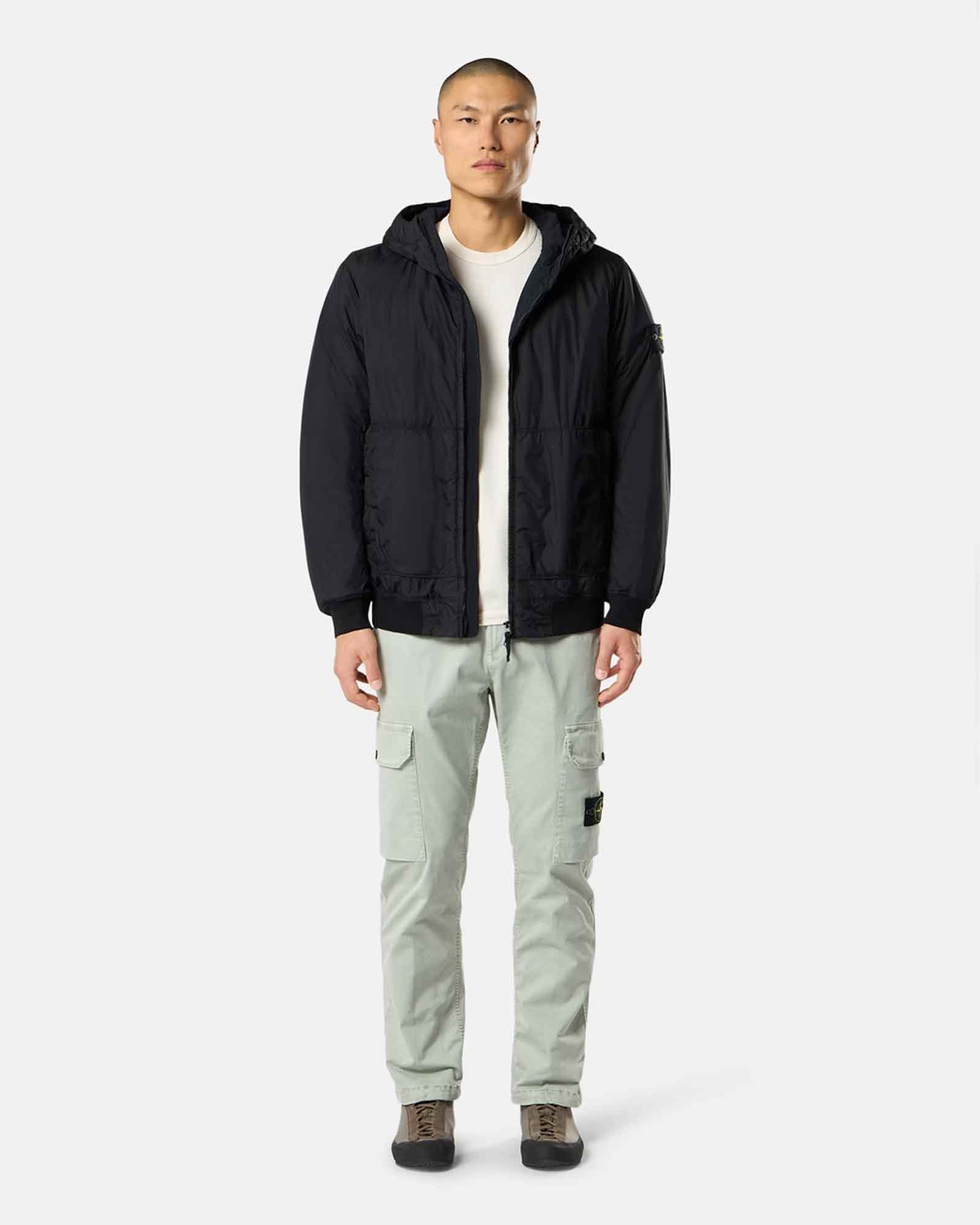 STONE ISLAND・ストーンアイランド - ナイロンジャケット CRINKLE REPS NY 4100110 / BLACK