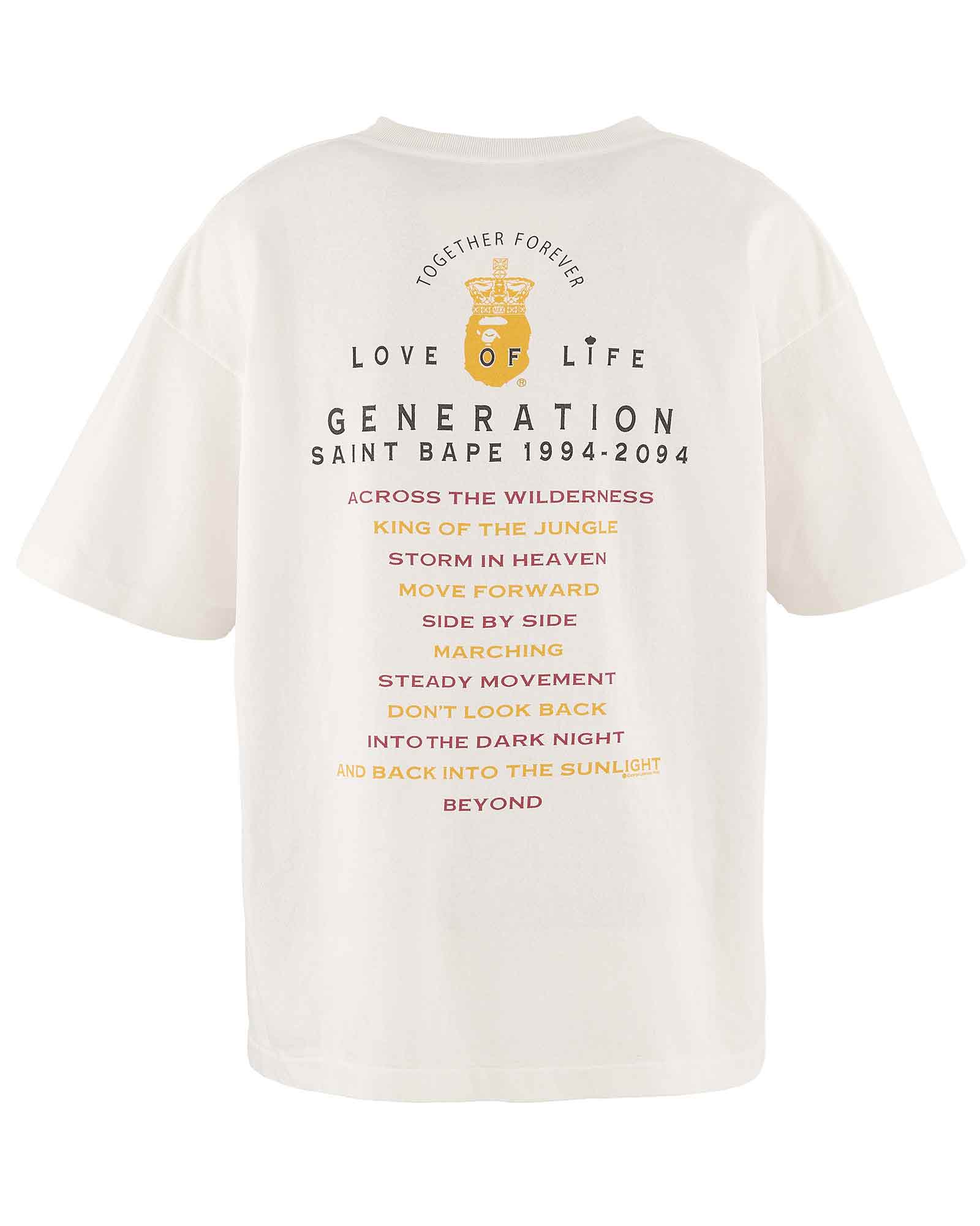 ©SAINT M××××××・セントマイケル - Tシャツ・カットソー BAPE_SS TEE/GENERATION / WHITE