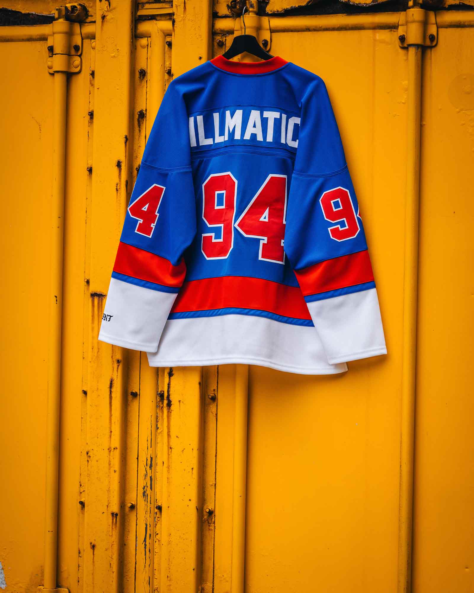 ©SAINT M××××××・セントマイケル - シャツ NAS_GAME SHIRT / BLUE