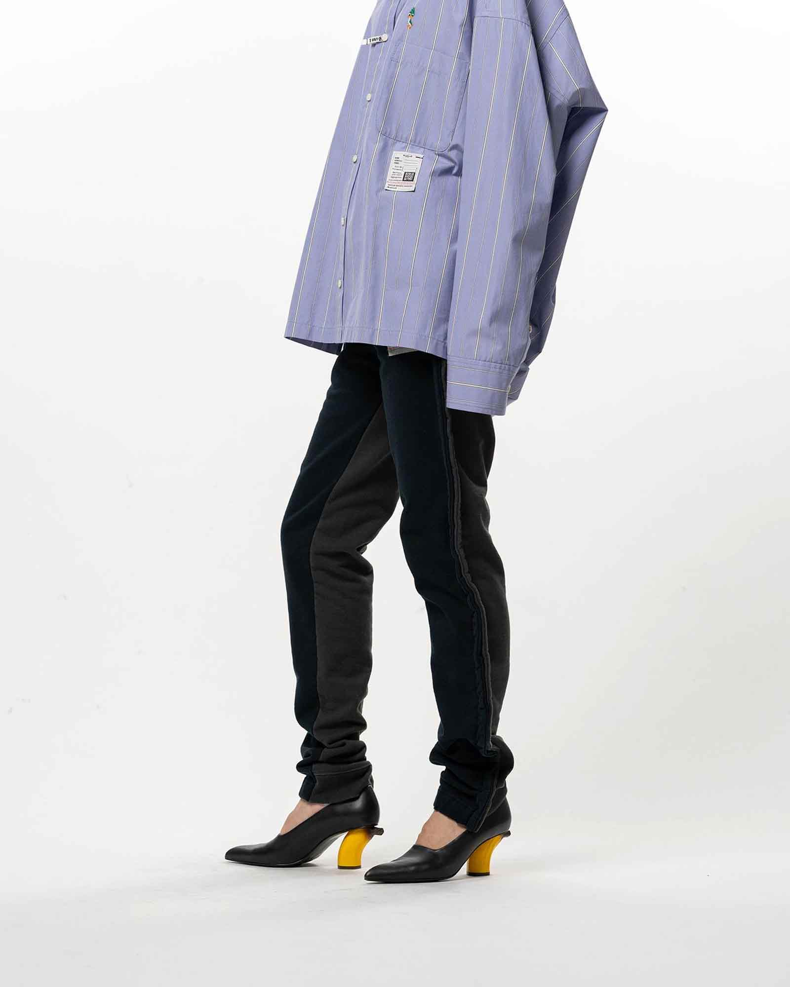 MIHARA YASUHIRO・Yasuhiro Mihara -  COMBINED SWEAT PANTS / BLACK