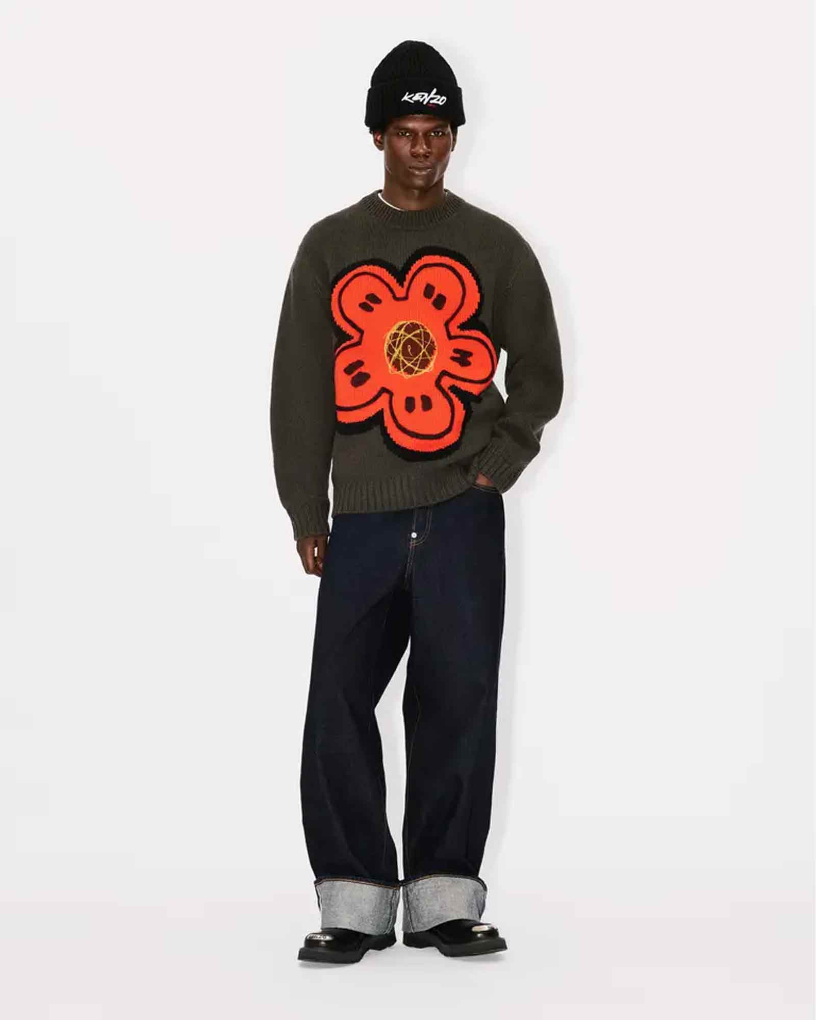 KENZO・Kenzo -  RWS KENZO FUTURA JUMPER / KHAKI