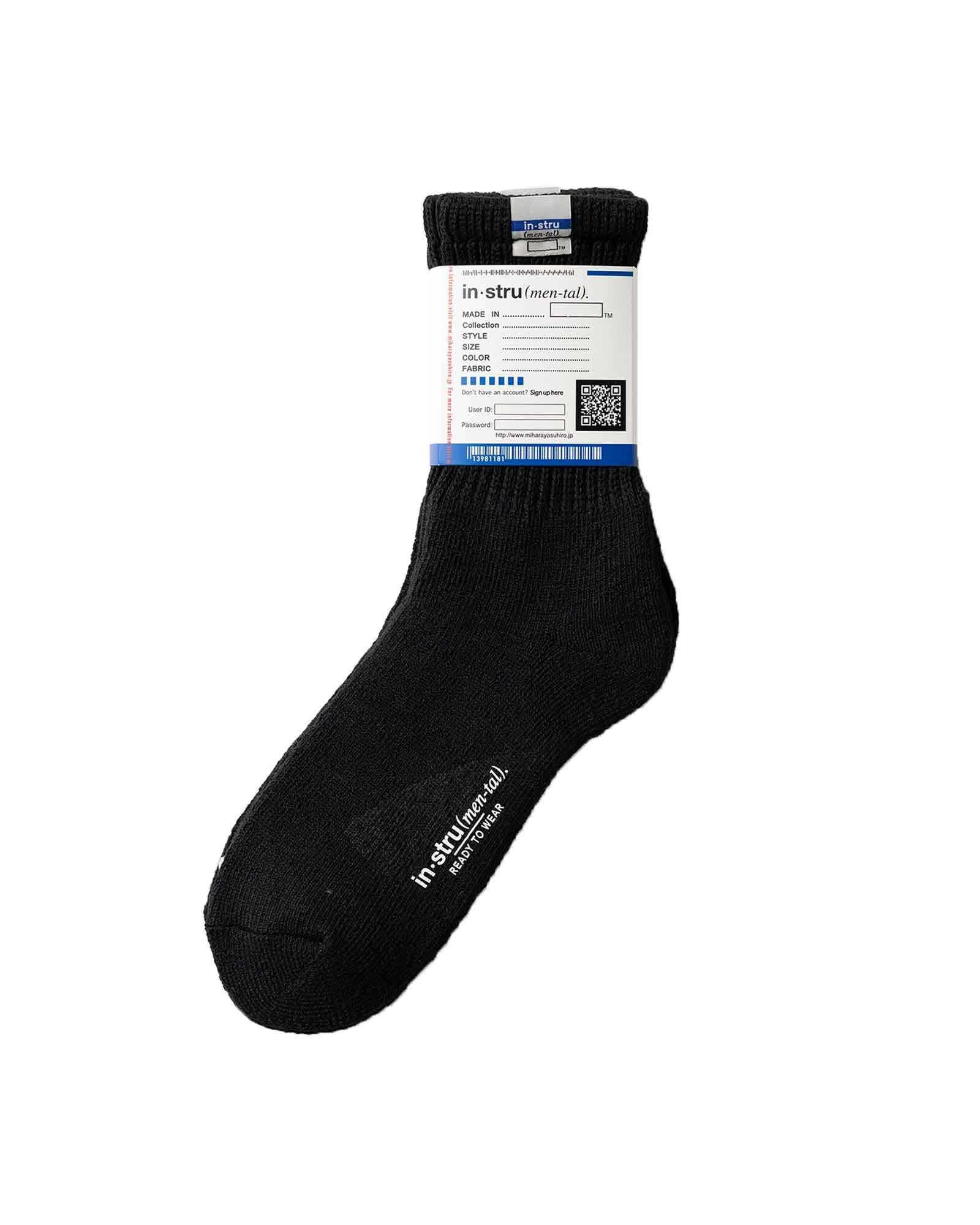 3 PAIRS SOCKS / BLACK