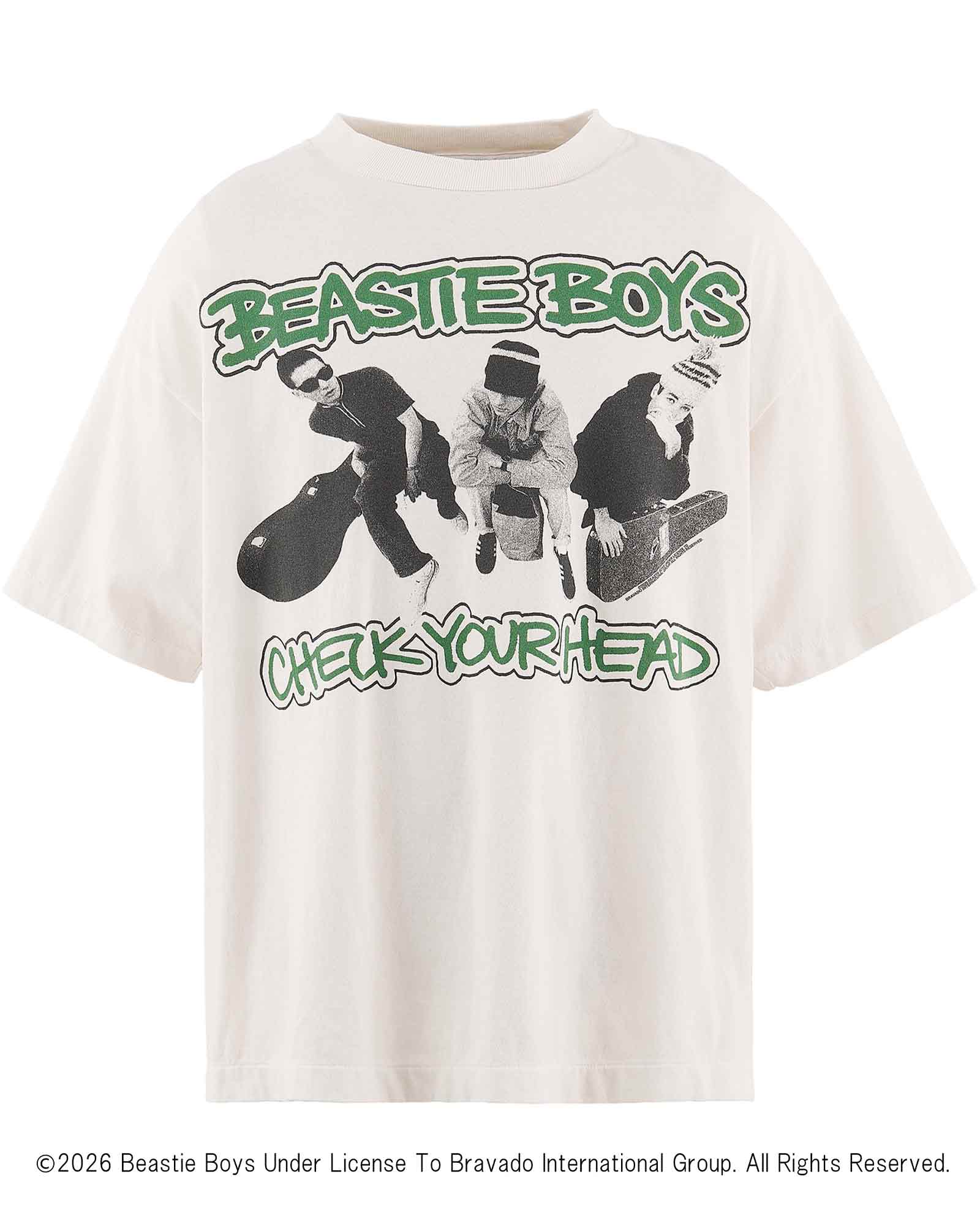BTB_SS T-SHIRT/BEASTIEBOYS / WHITE