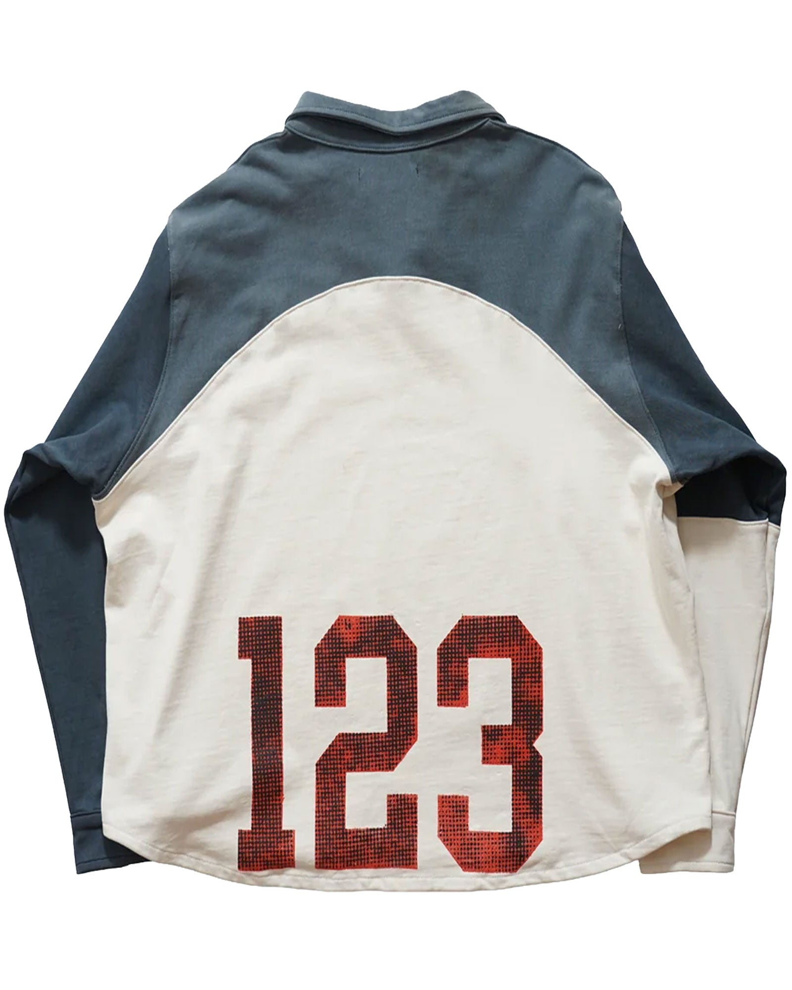 RRR123・リヴィントン ロイ レビス - シャツ AMERICAN RUGBY / WHITE NAVY