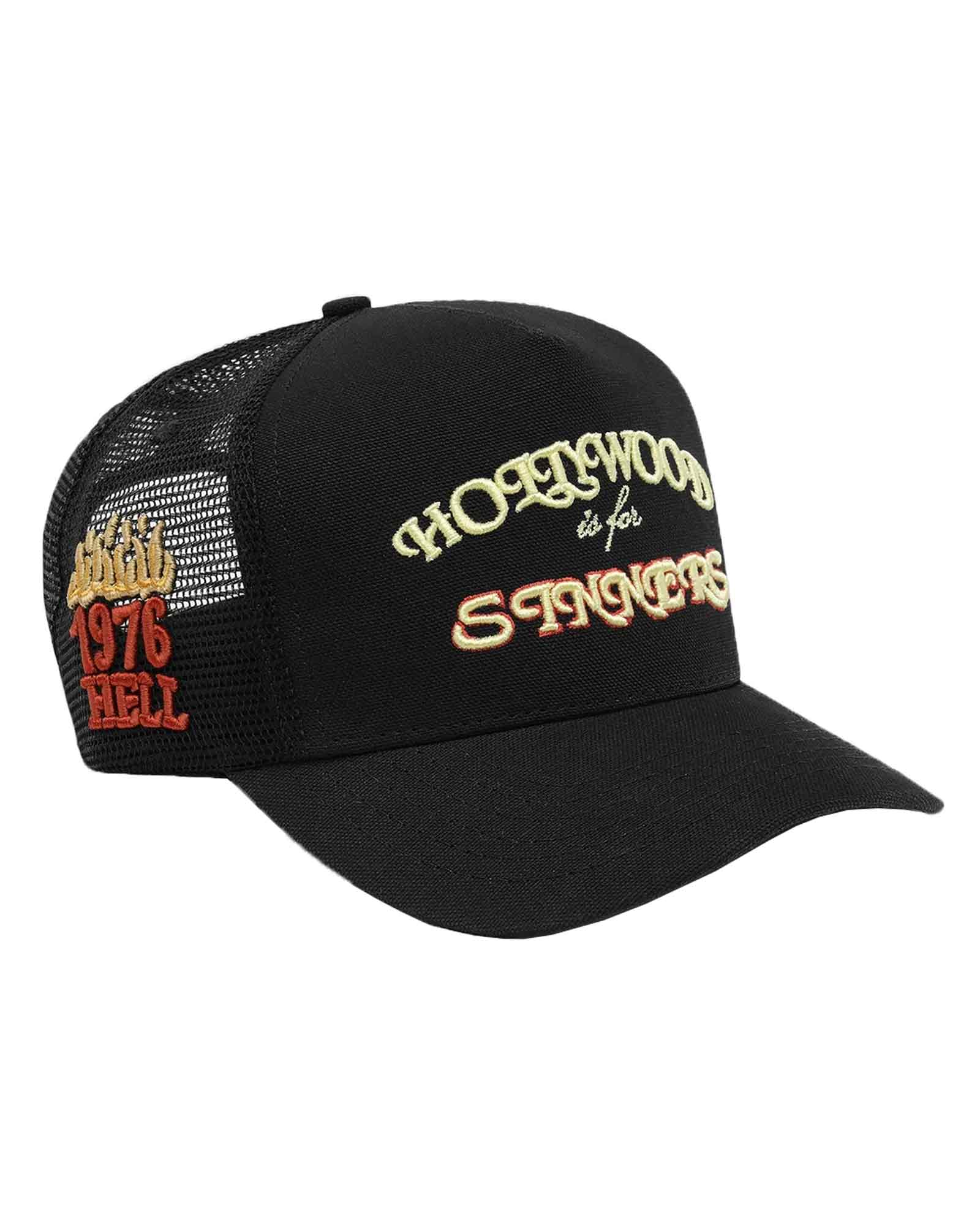 AMIRI・アミリ - キャップ SINNERS TRUCKER HAT / BLACK