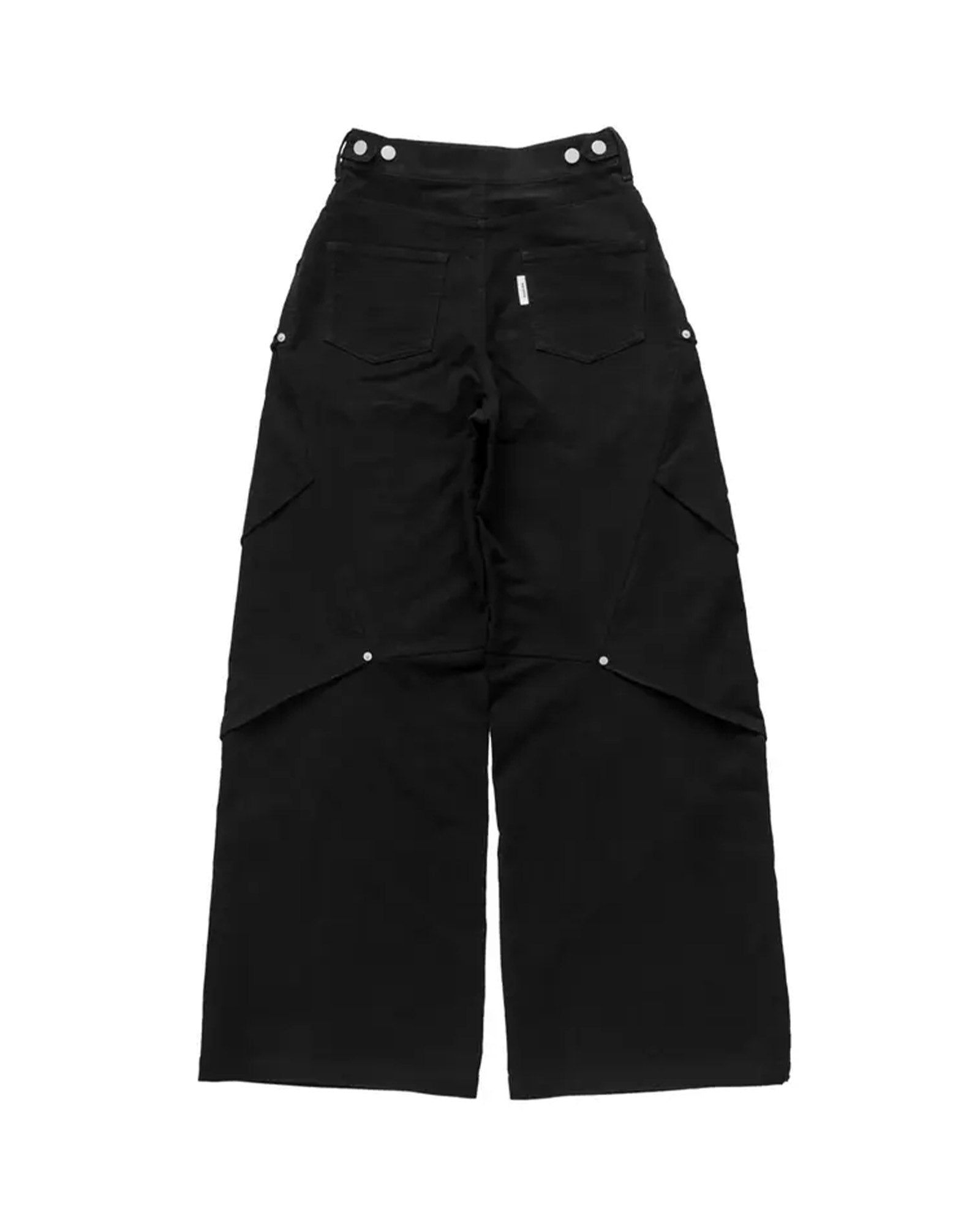 BASICKS・ベイシックス - その他パンツ 3D DOUBLE KNEE TROUSERS / BLACK
