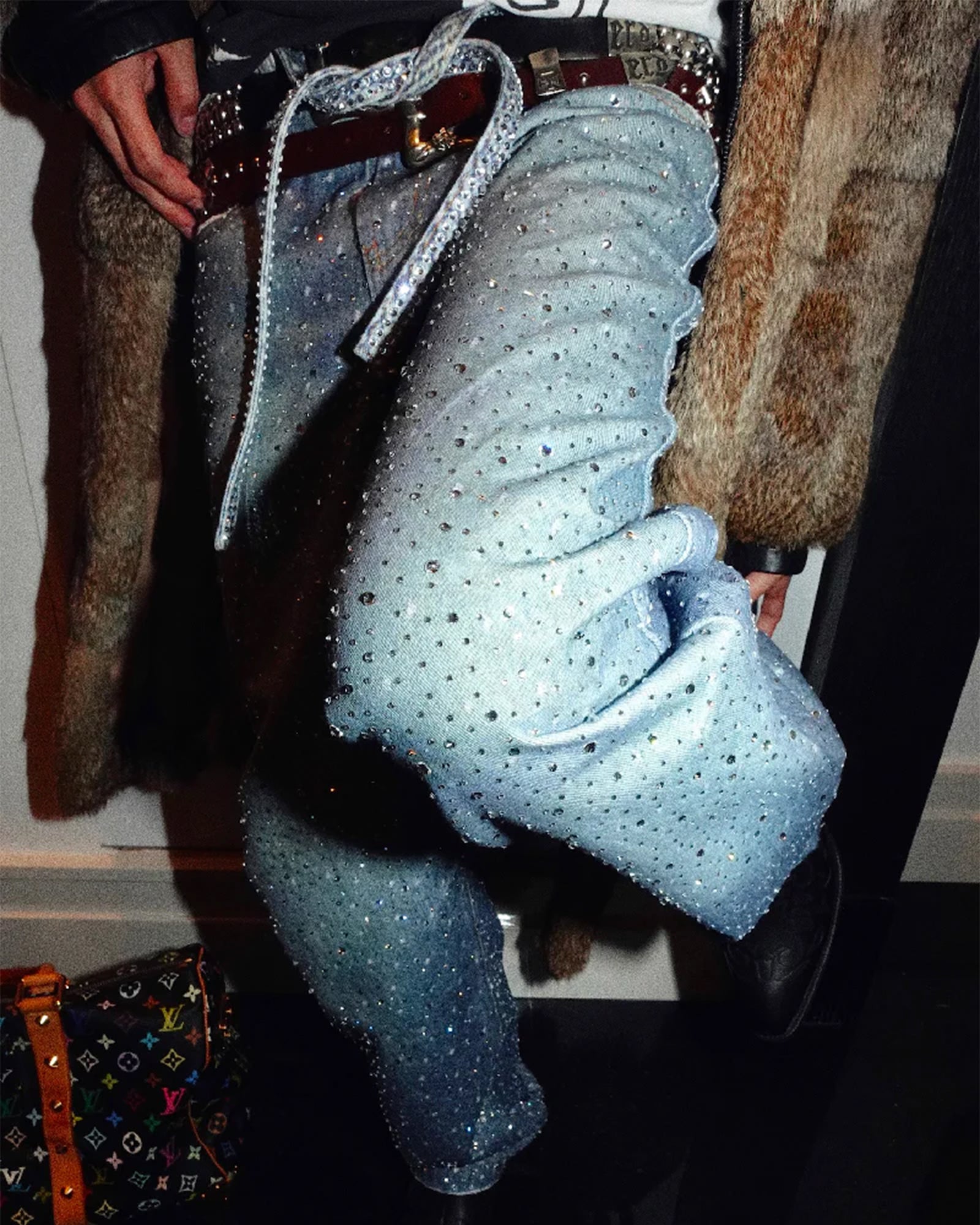 BIRTH OF ROYAL CHILD・バース・オブ・ロイヤル・チャイルド -  3D PRINTING WASHED 20K SWAROVSKI DIAMOND BORO / BLUE