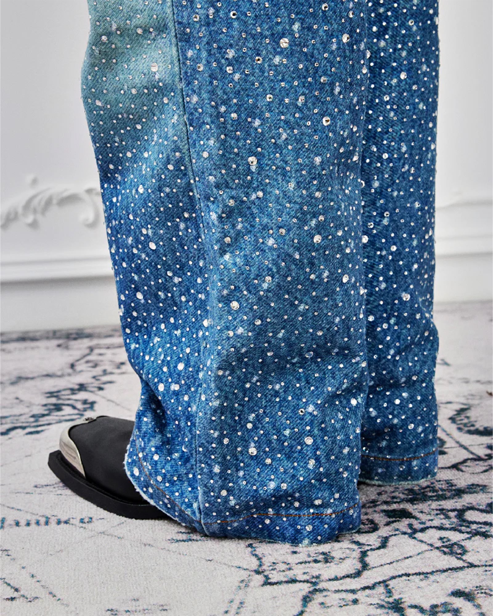 BIRTH OF ROYAL CHILD・バース・オブ・ロイヤル・チャイルド -  3D PRINTING WASHED 20K SWAROVSKI DIAMOND BORO / BLUE