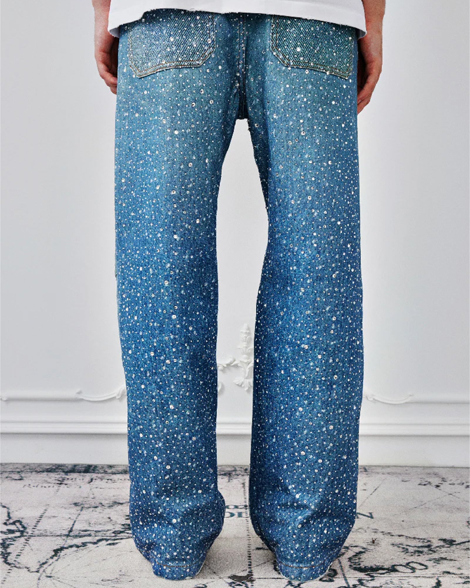 BIRTH OF ROYAL CHILD・バース・オブ・ロイヤル・チャイルド -  3D PRINTING WASHED 20K SWAROVSKI DIAMOND BORO / BLUE