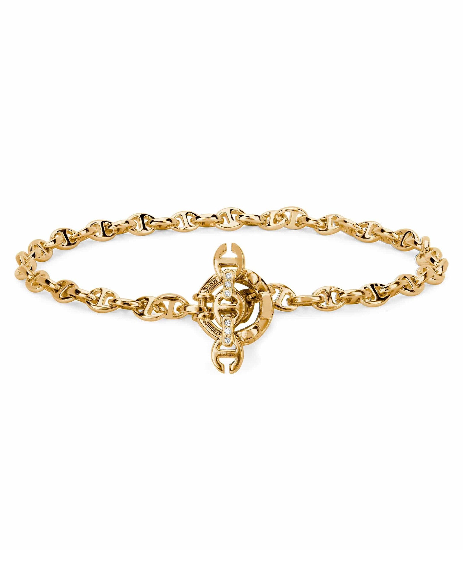 HOORSENBUHS・ホーセンブース - ブレスレット・バングル 3MM OPEN-LINK BRACELET / GOLD