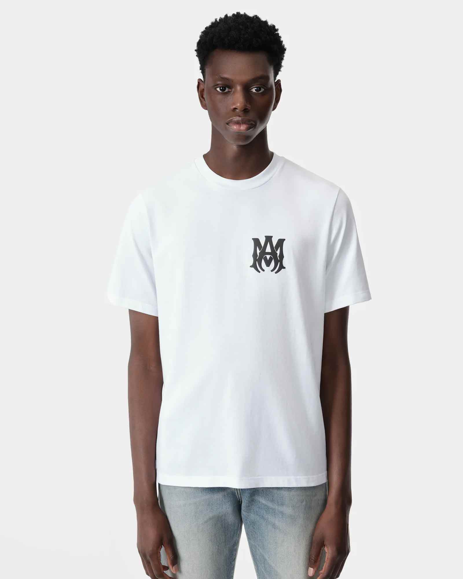 AMIRI・アミリ - Tシャツ・カットソー MA CORE LOGO TEE / WHITE