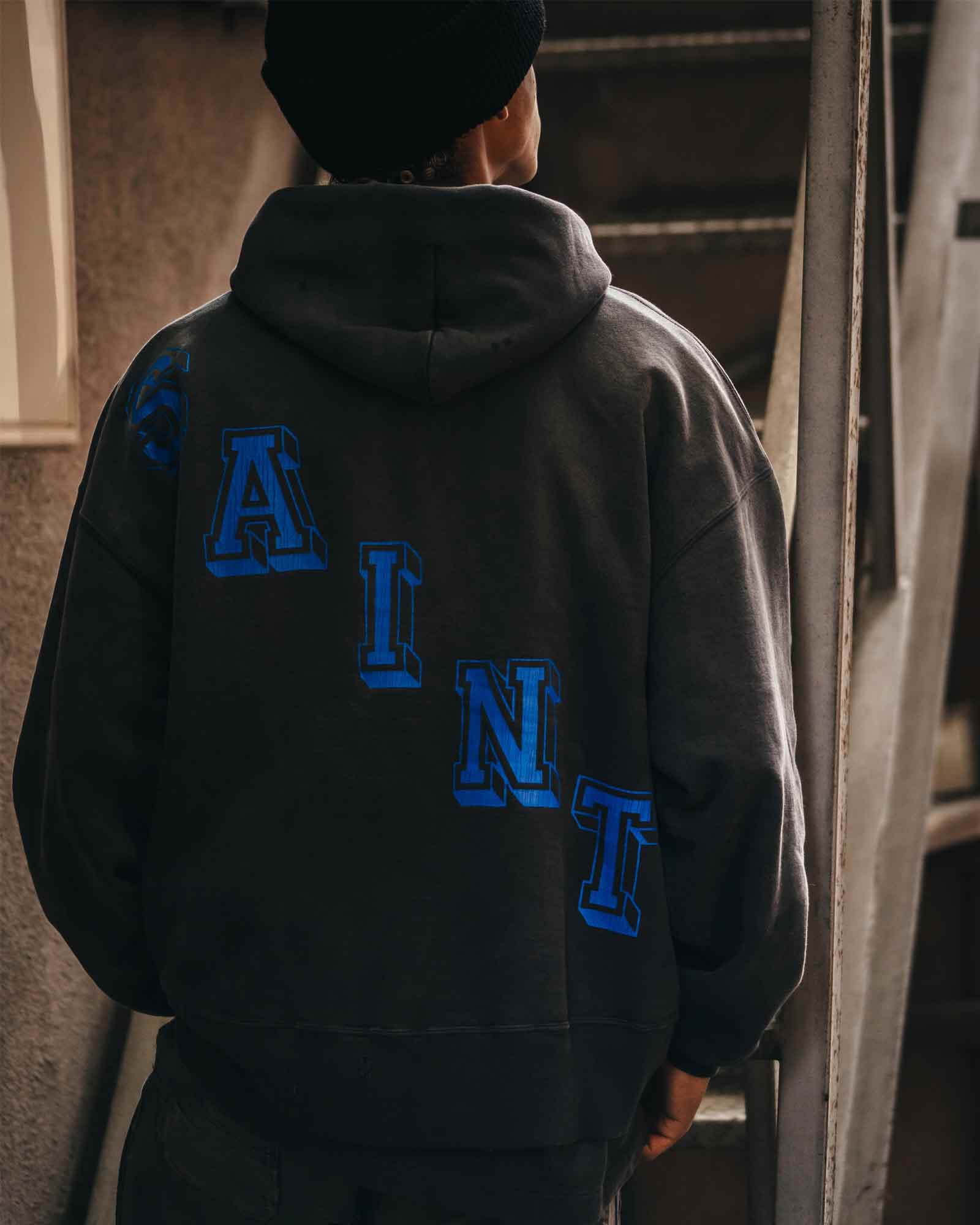 ©SAINT M××××××・セントマイケル - パーカー・フーディ HOODIE/ANGEL / BLACK