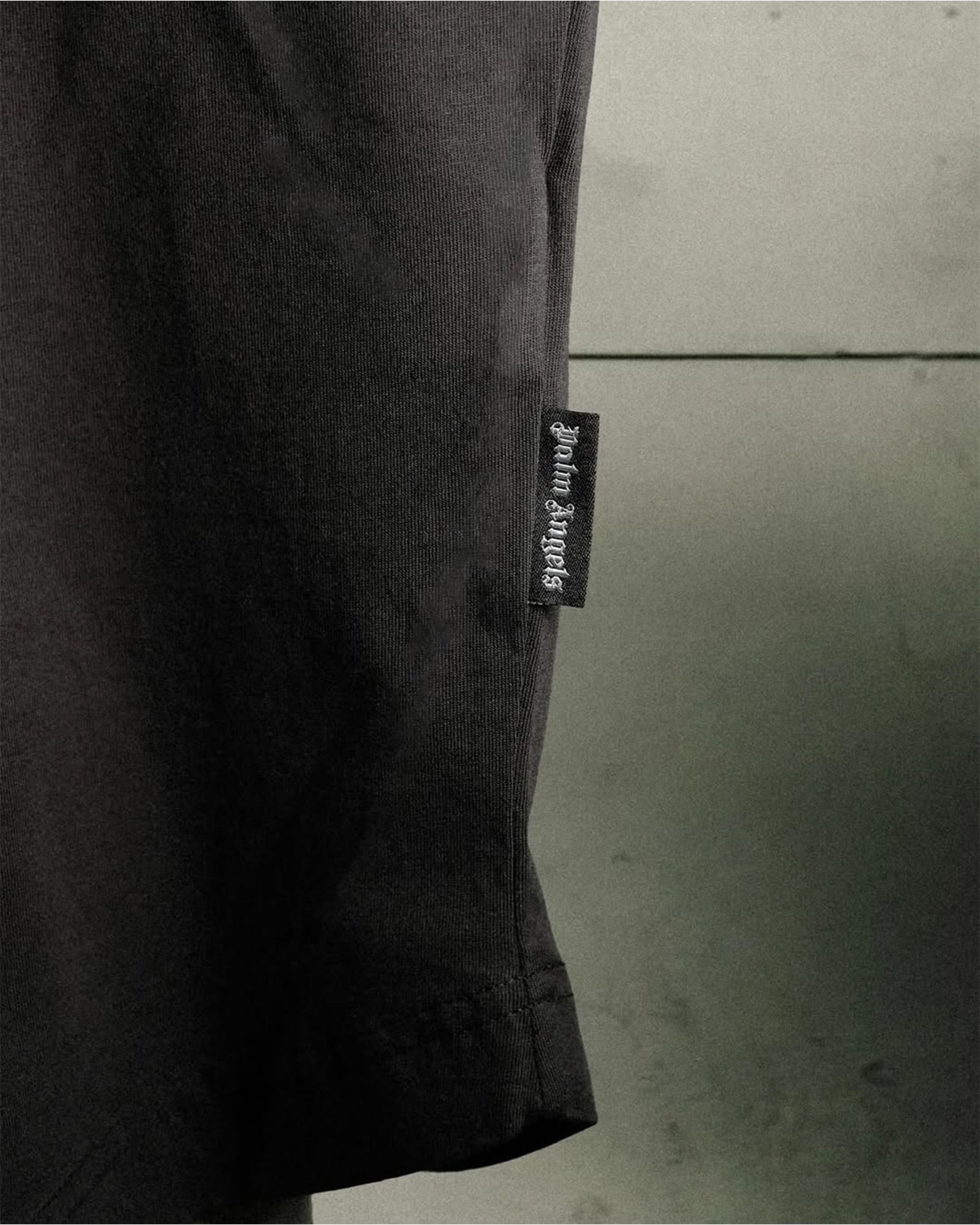 PALM ANGELS・パーム エンジェルス - Tシャツ・カットソー BACK CURVED LOGO OVER TEE / BLACK