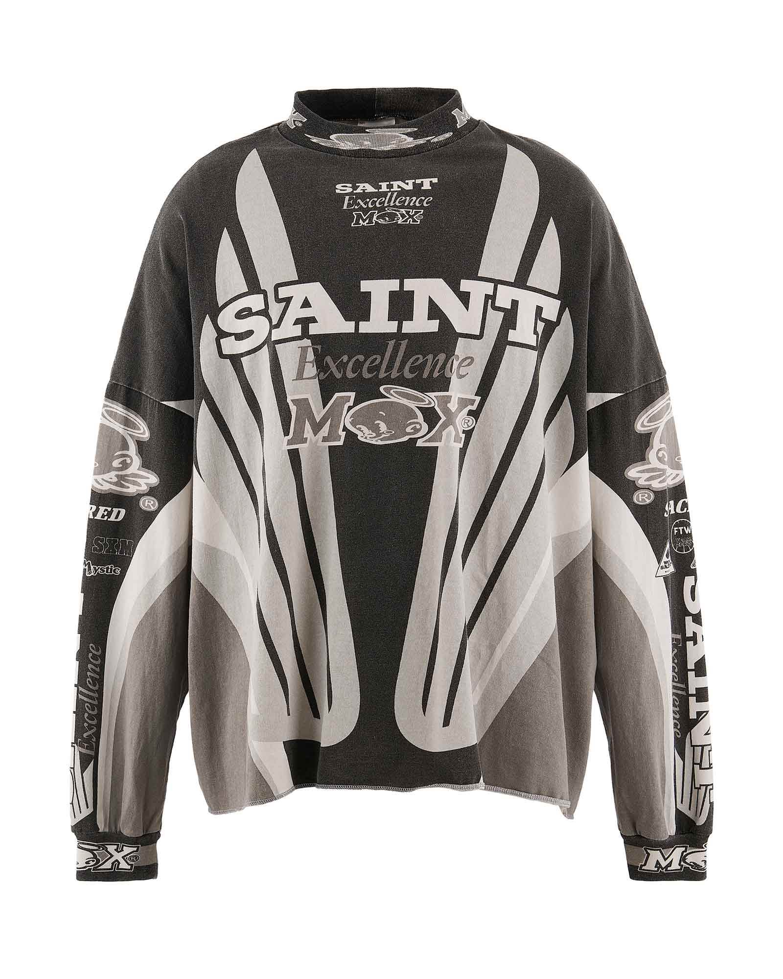 LS T-SHIRT/SAINT MX / BLACK