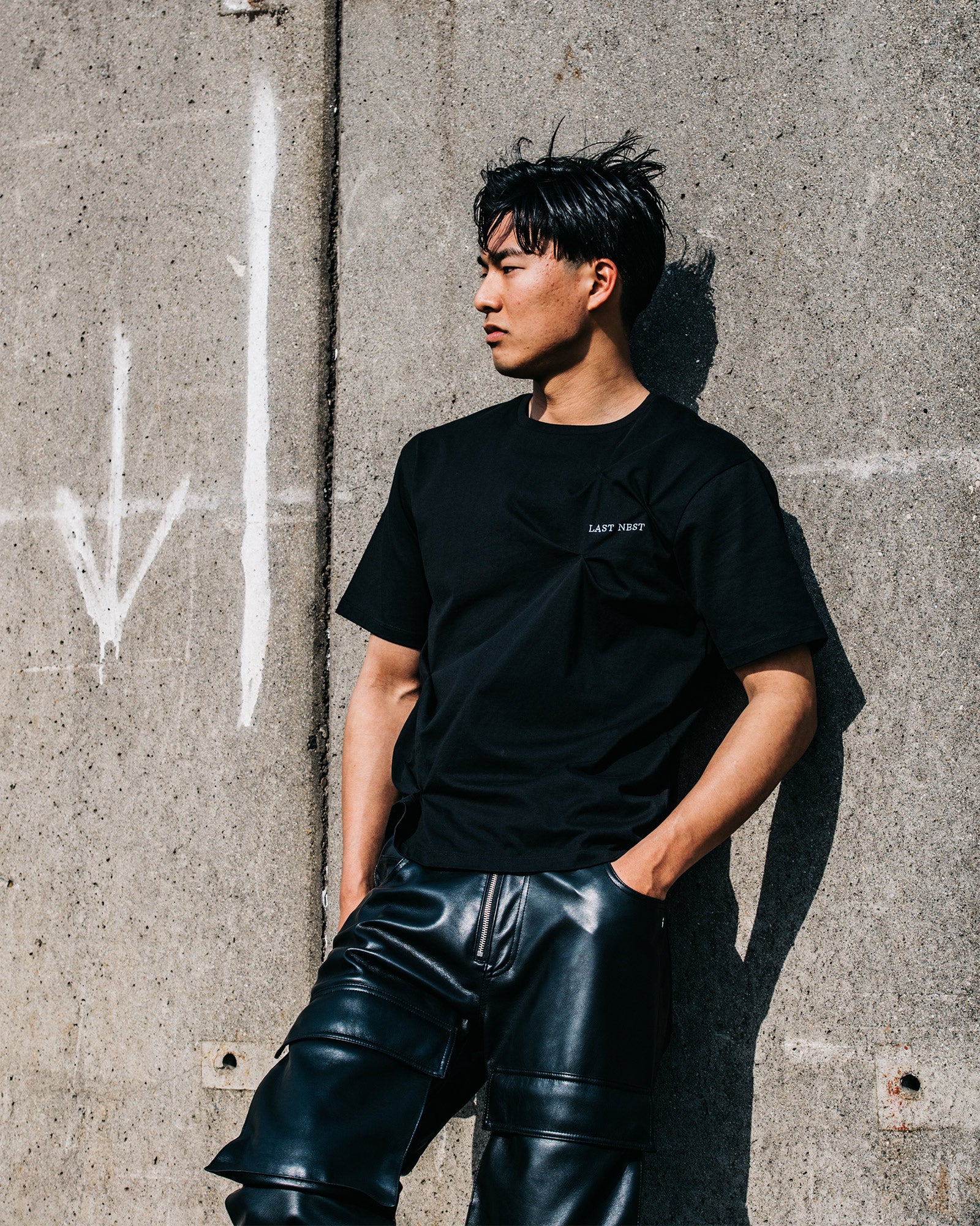 LAST NEST・ラストネスト - Tシャツ・カットソー AFTER A FIGHT T-SHIRTS / BLACK
