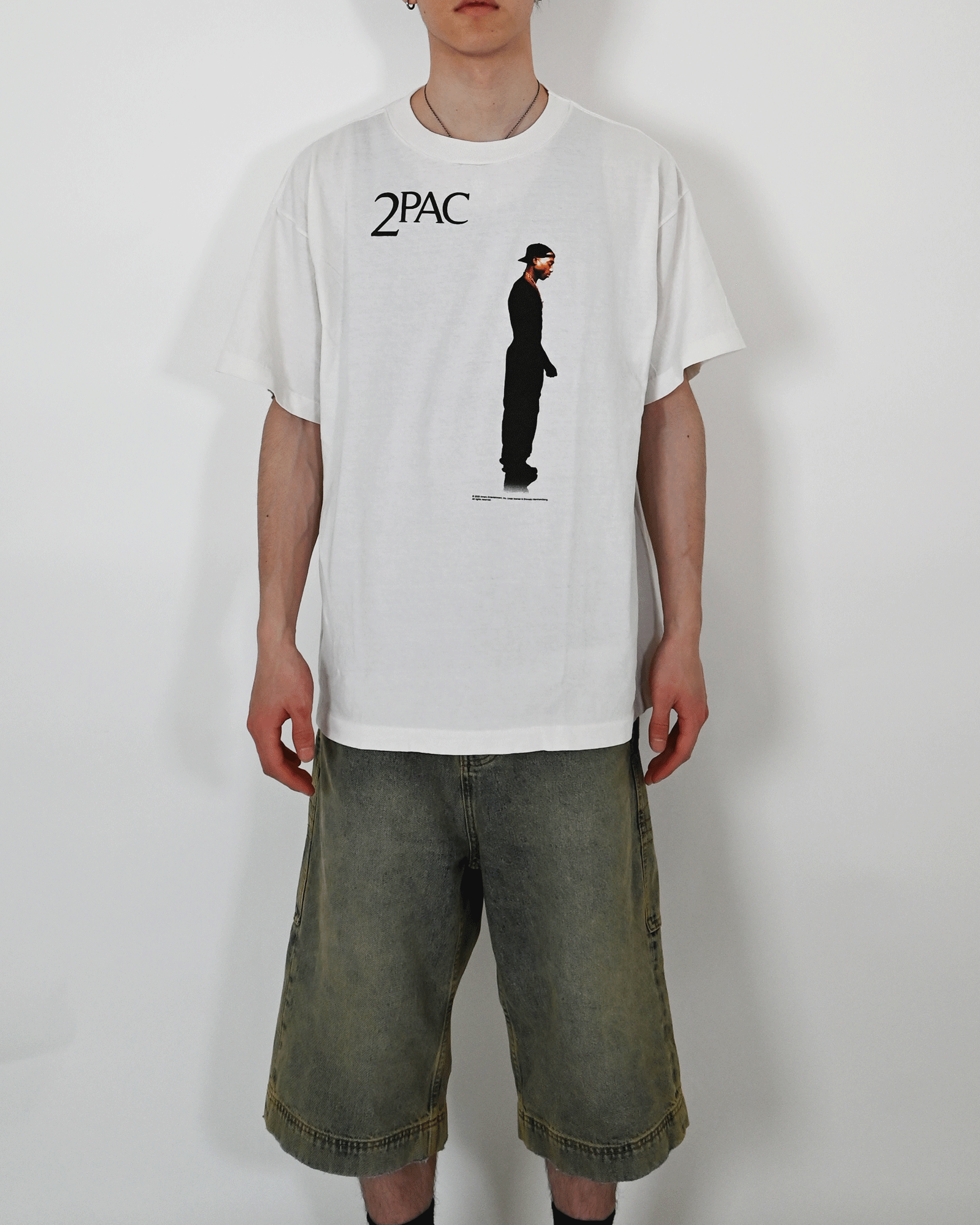 ©SAINT M××××××・セントマイケル - Tシャツ・カットソー 2PC_SS TEE / WHITE