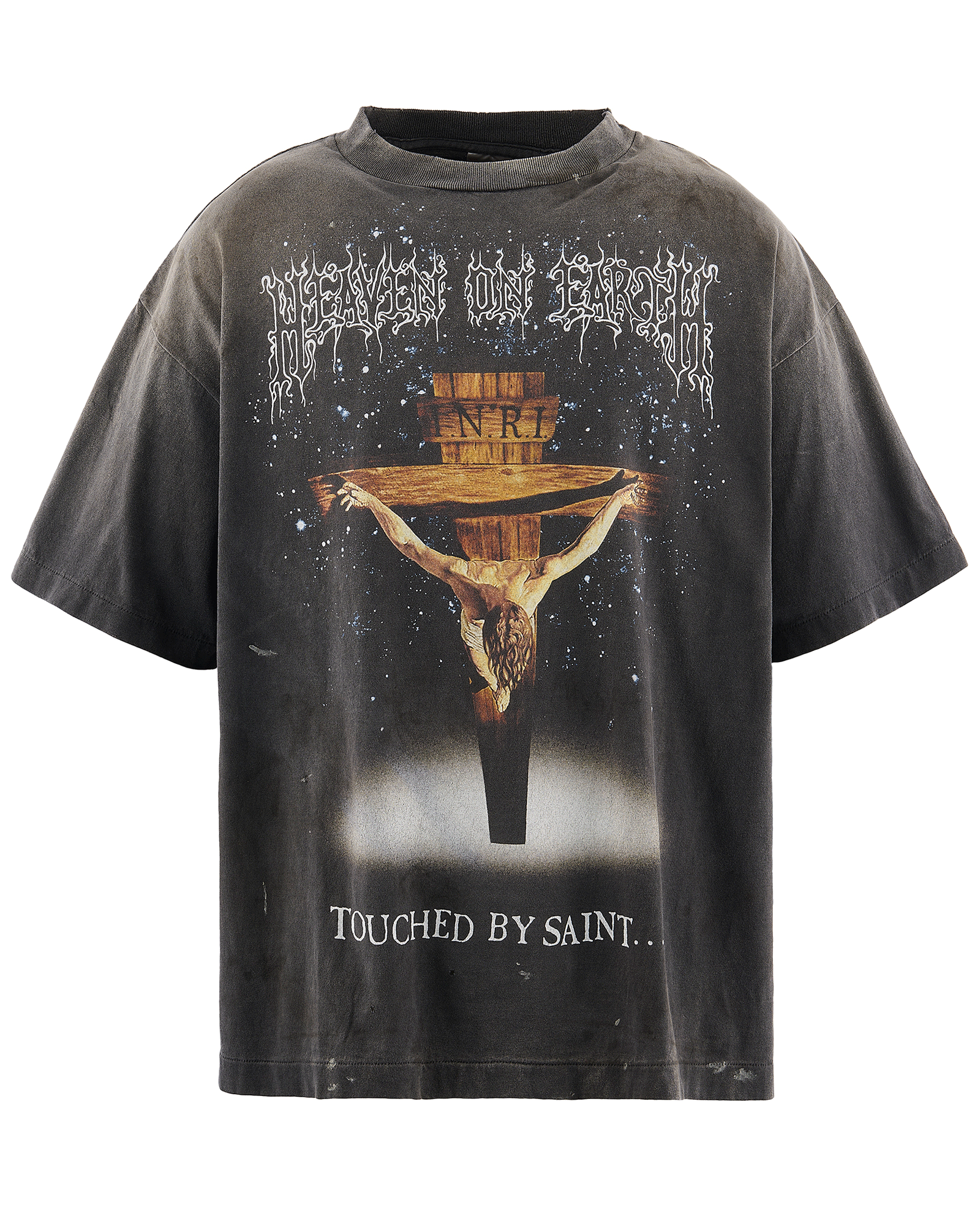 SS T-SHIRT/JESUS / BLACK
