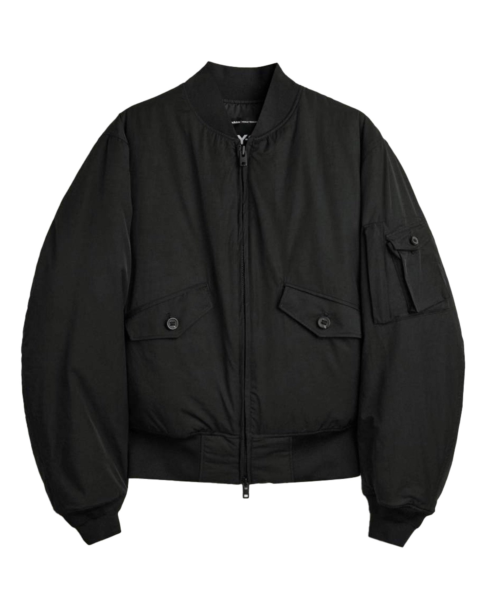 Y-3・weissly -  Y-3 NYLON BOMBER JACKET / BLACK