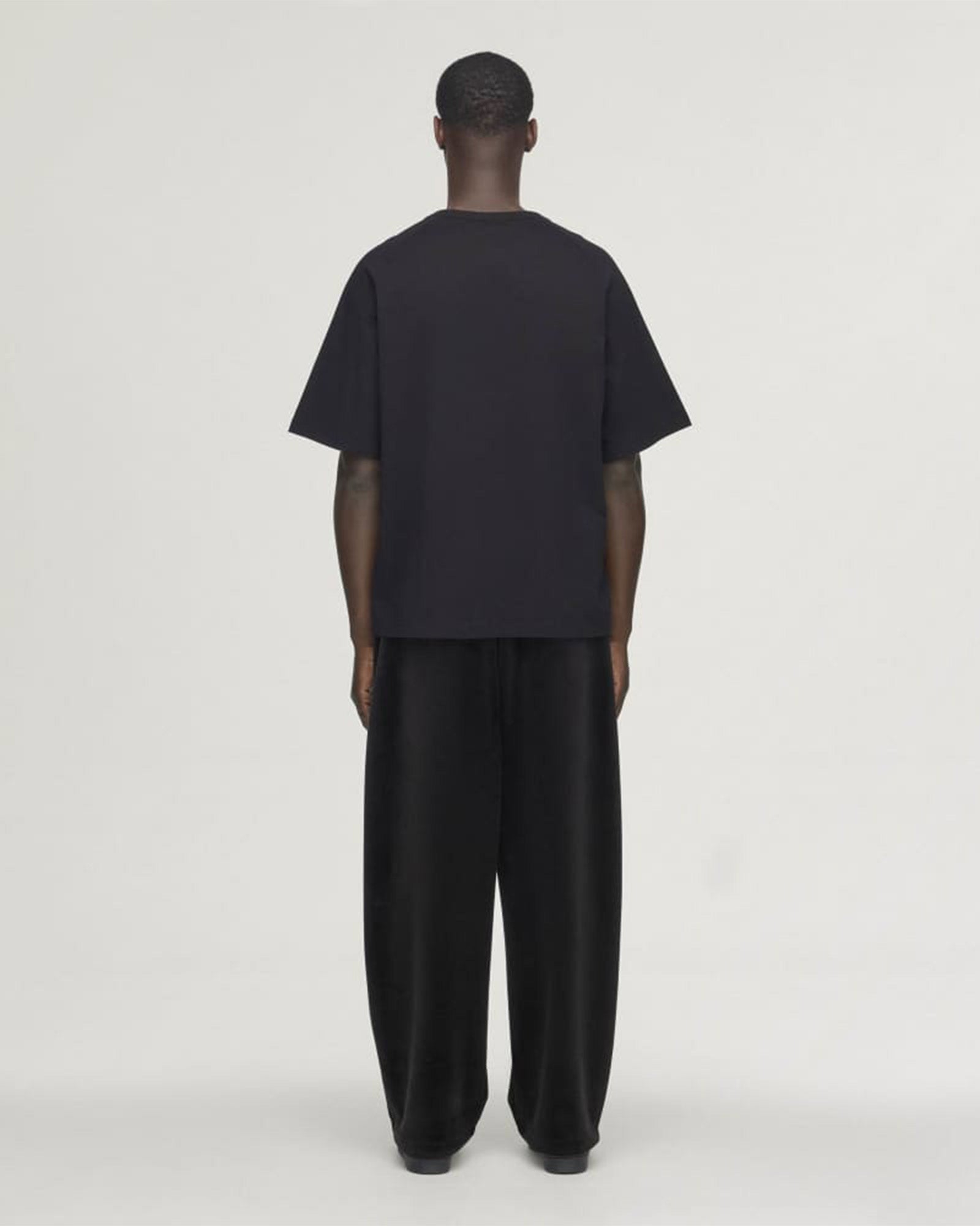 Y-3・weissly -  "Y-3 VELVET CORDUROY TRACK PANTS" / BLACK