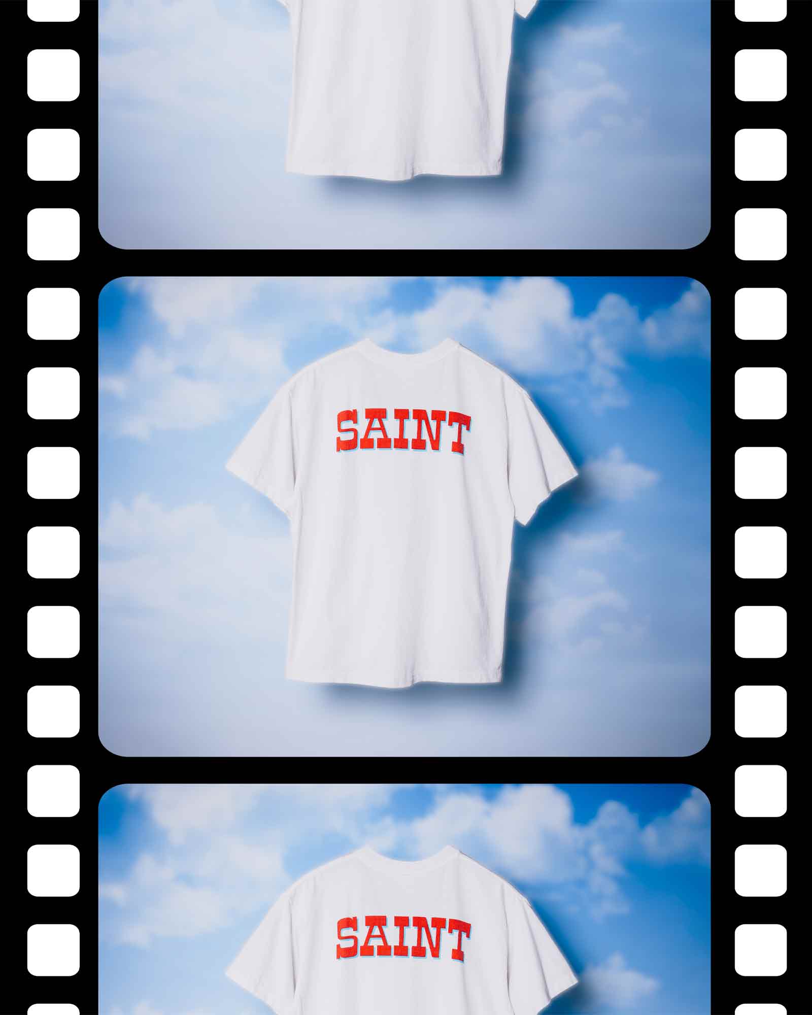©SAINT M××××××・セントマイケル - Tシャツ・カットソー DSNY_SS T-SHIRT/BUMBO / WHITE