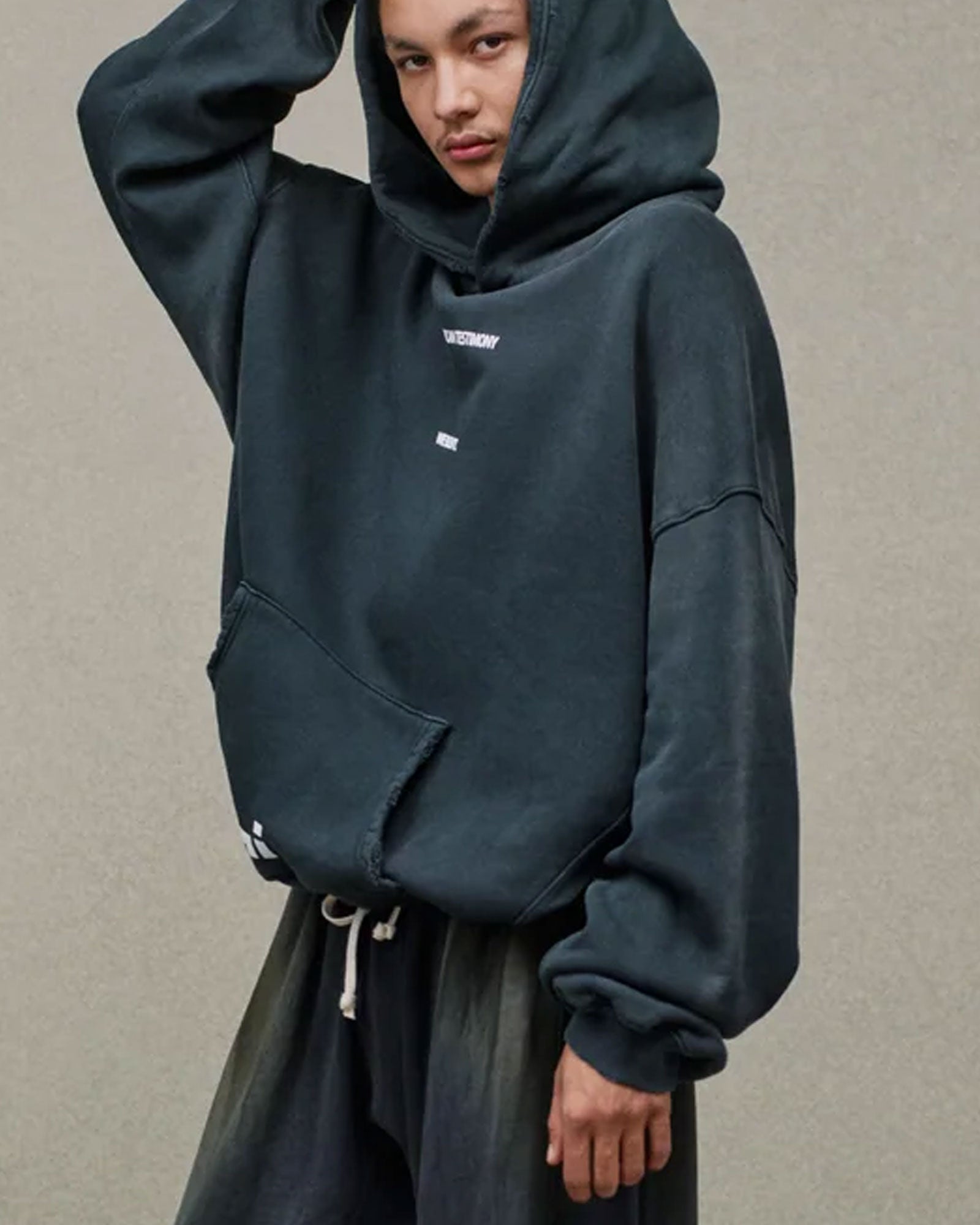 ONCE LOST CVA HOODIE / BLACK
