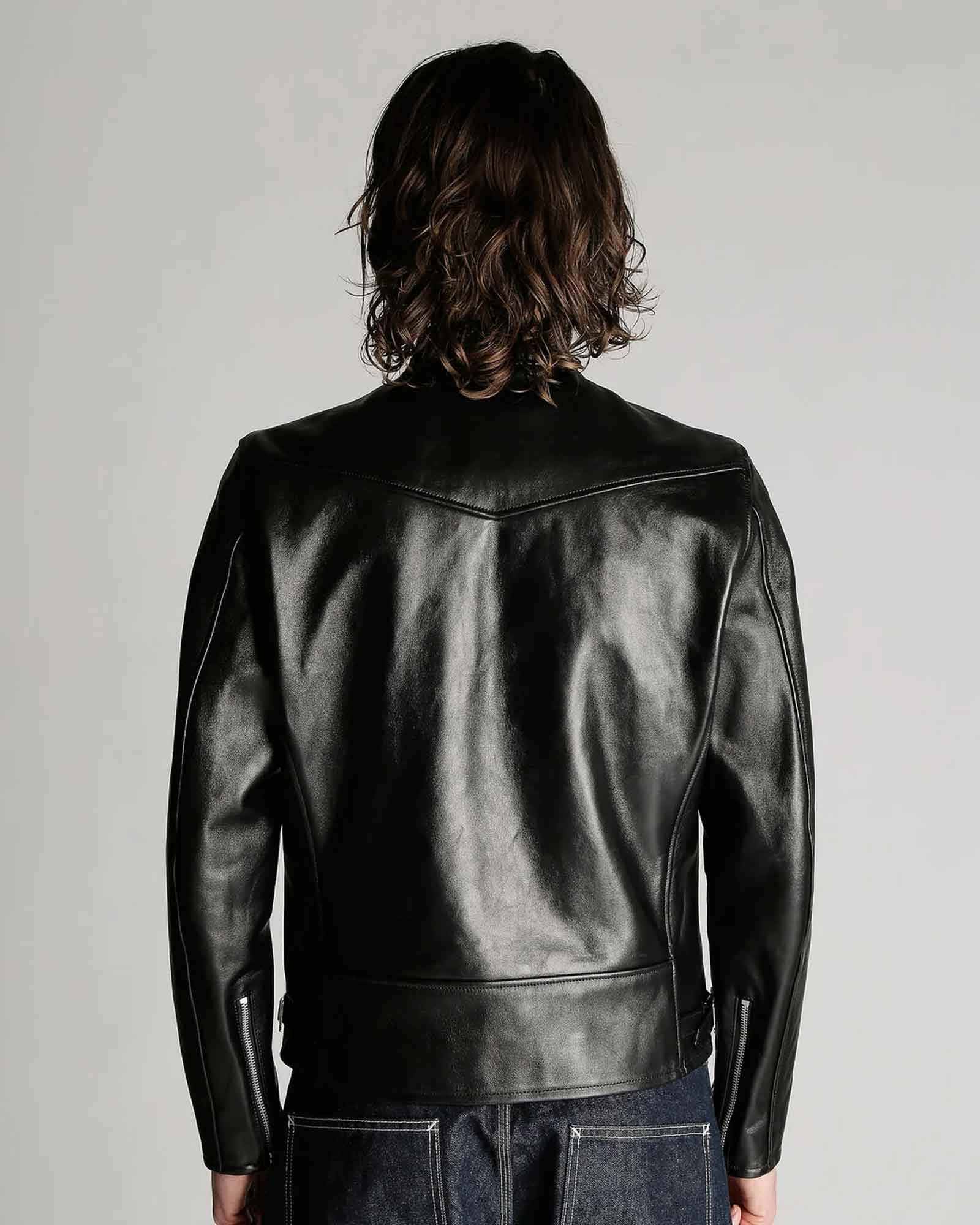 Schott・ショット - レザージャケット 70’S SINGLE RIDERS JACKET / BLACK