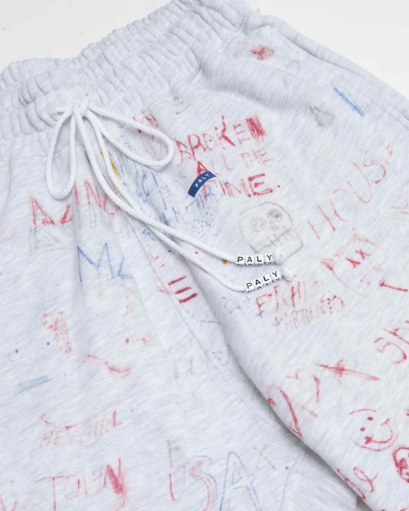 Paly Hollywood・パリー　ハリウッド - ハーフ・ショートパンツ JOSHUA TREE SWEATSHORT / MULTI