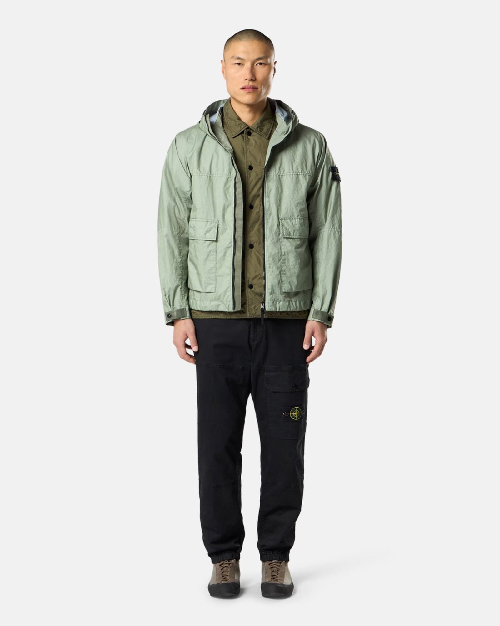 STONE ISLAND・ストーンアイランド - ジャケット SHORT PARKA 26SS-20 / SAGE