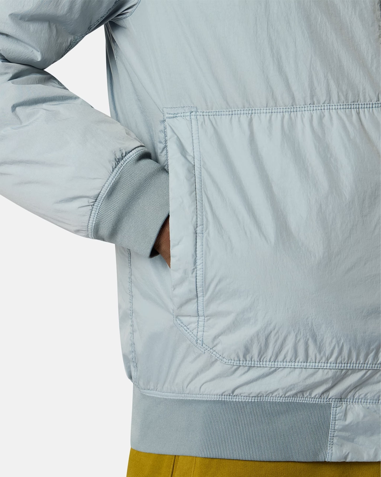 STONE ISLAND・ストーンアイランド - ダウンジャケット "CRINKLE REPS NY BOMBER 26AW-4100110"  / ASH GREY