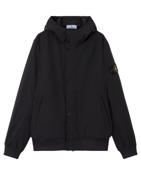 ジャケット・アウター Stone  LIGHT SOFT SHELL-R STONE ISLAND (ストーンアイランド) LIGHT SOFT SHELL-R / BLACK