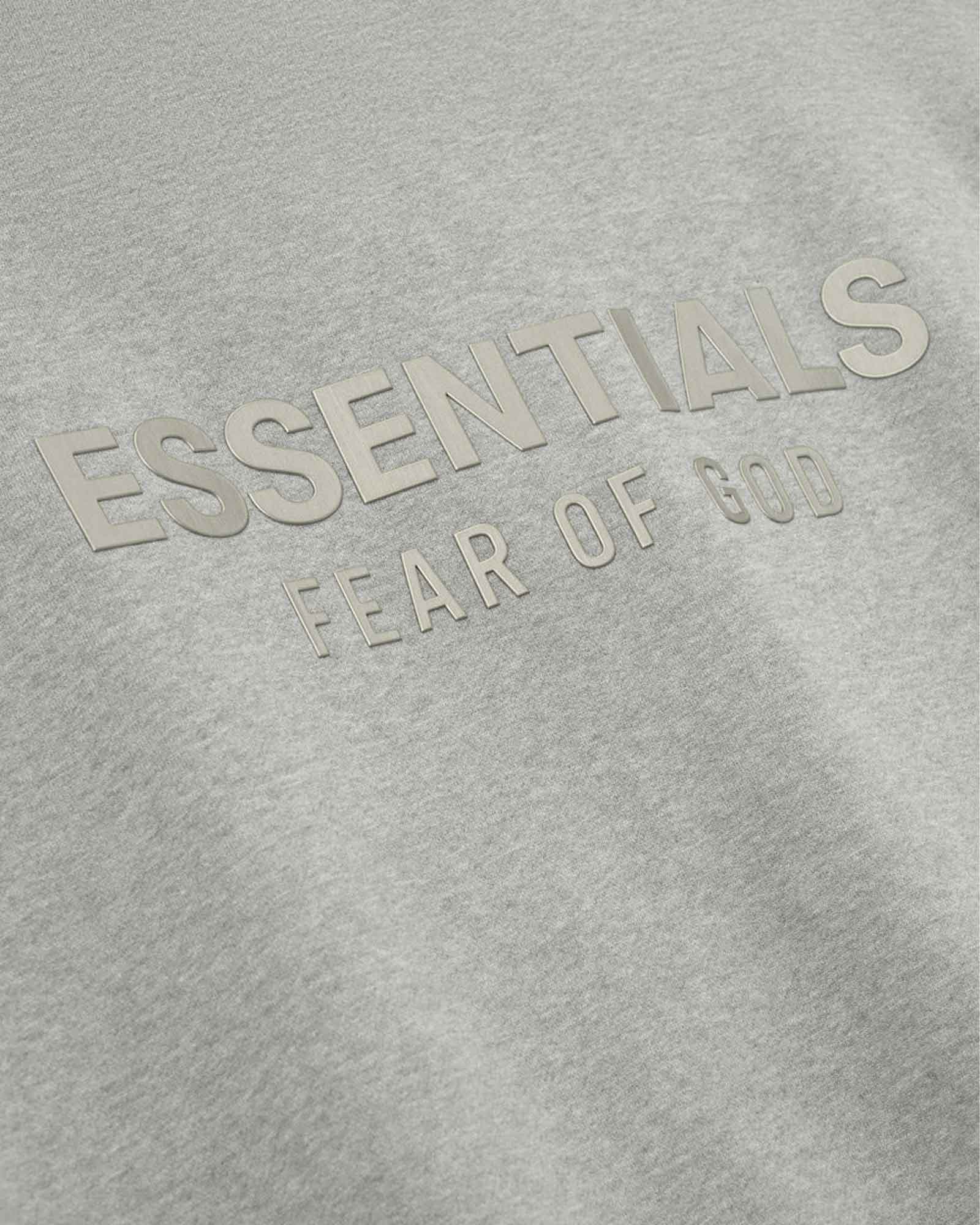 ESSENTIALS・エッセンシャルズ - パーカー・フーディ CLASSIC FIT FLEECE ZIP-UP HOODIE / CONCRETE HEATHER