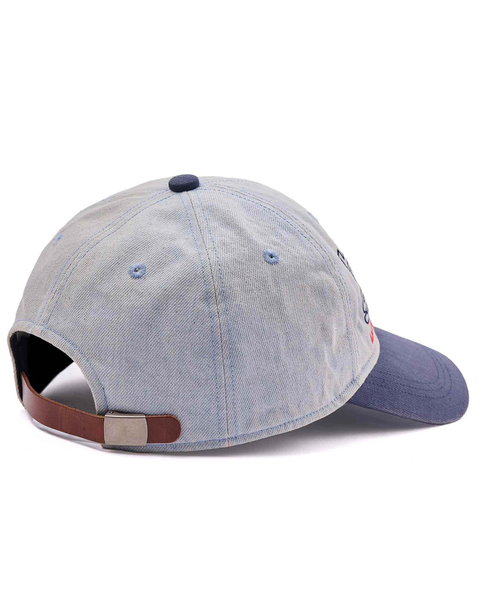 ©SAINT M××××××・セントマイケル - キャップ CAP/DENIM / BLUE