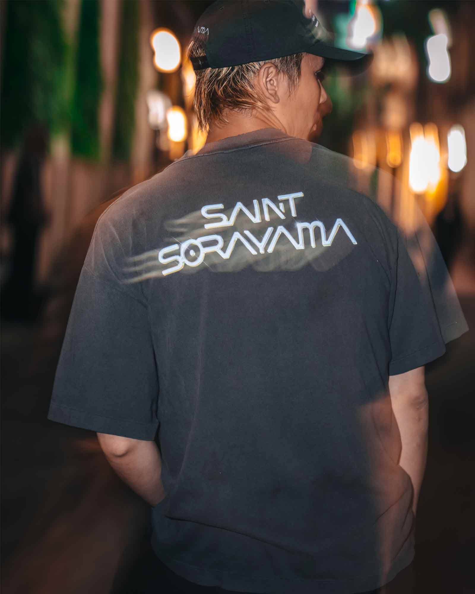 ©SAINT M××××××・セントマイケル - Tシャツ・カットソー SRYM_SS TEE/MASK / BLACK