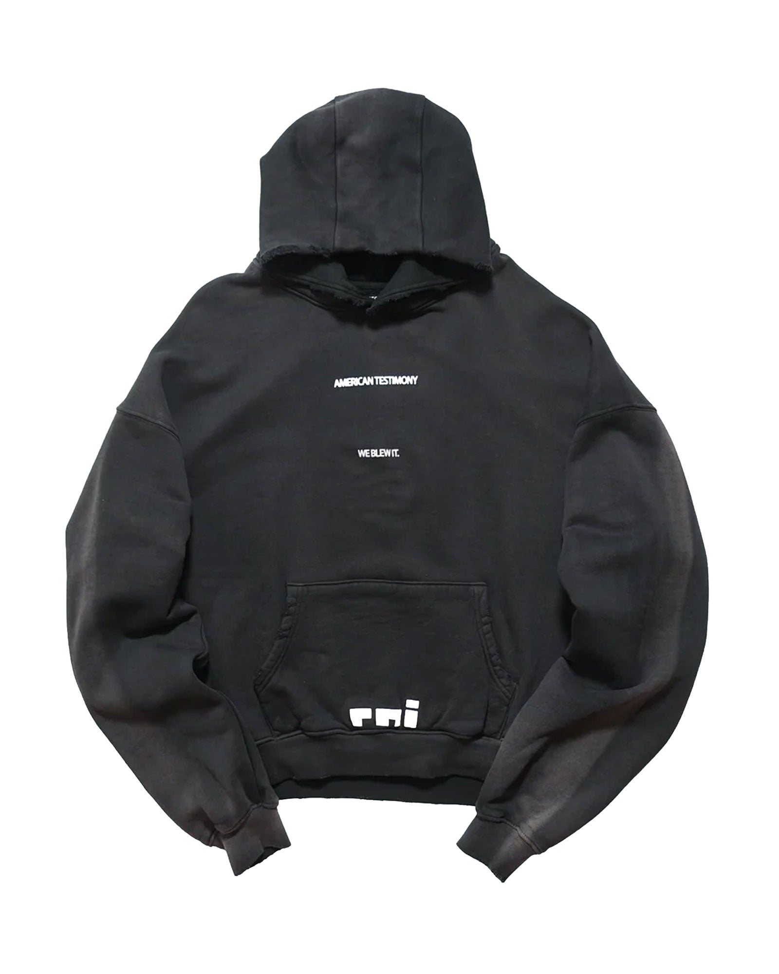 RRR123・リヴィントン ロイ レビス - パーカー・フーディ ONCE LOST CVA HOODIE / BLACK