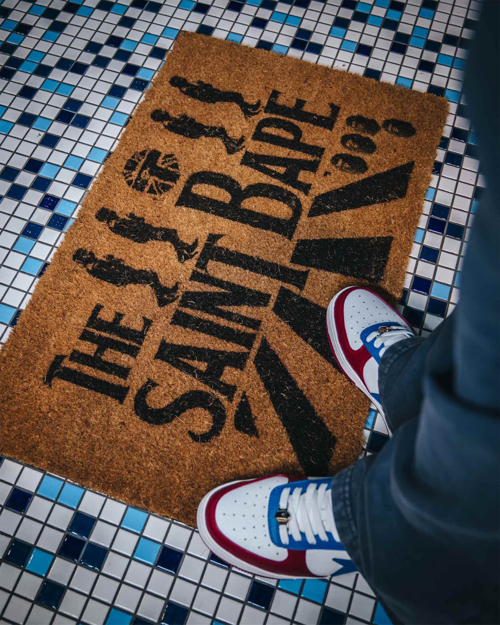 ©SAINT M××××××・セントマイケル - インテリア BAPE_DOORMAT / BROWN