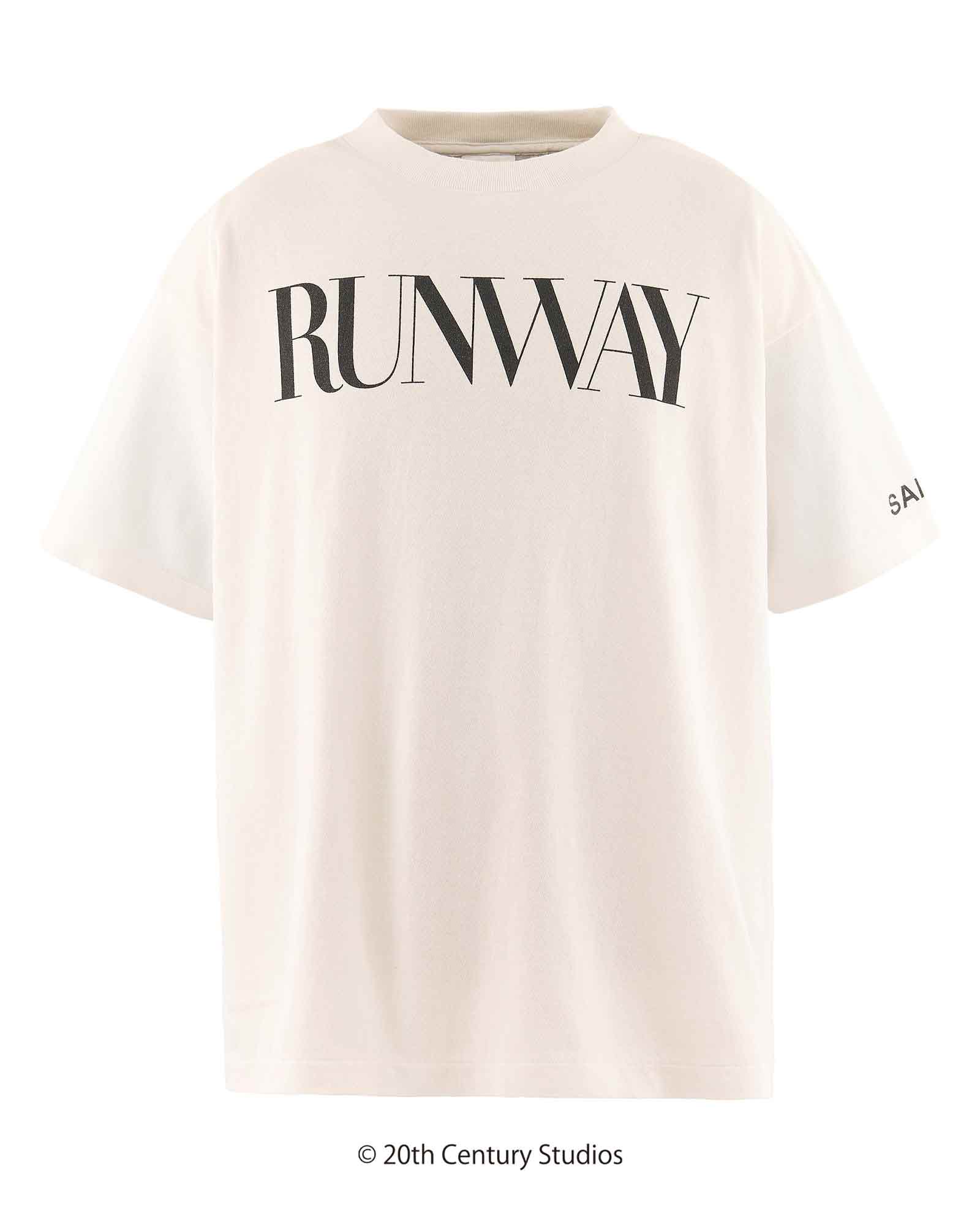 ©SAINT M××××××・セントマイケル - Tシャツ・カットソー TDWP_SS TEE/RUNWAY / WHITE