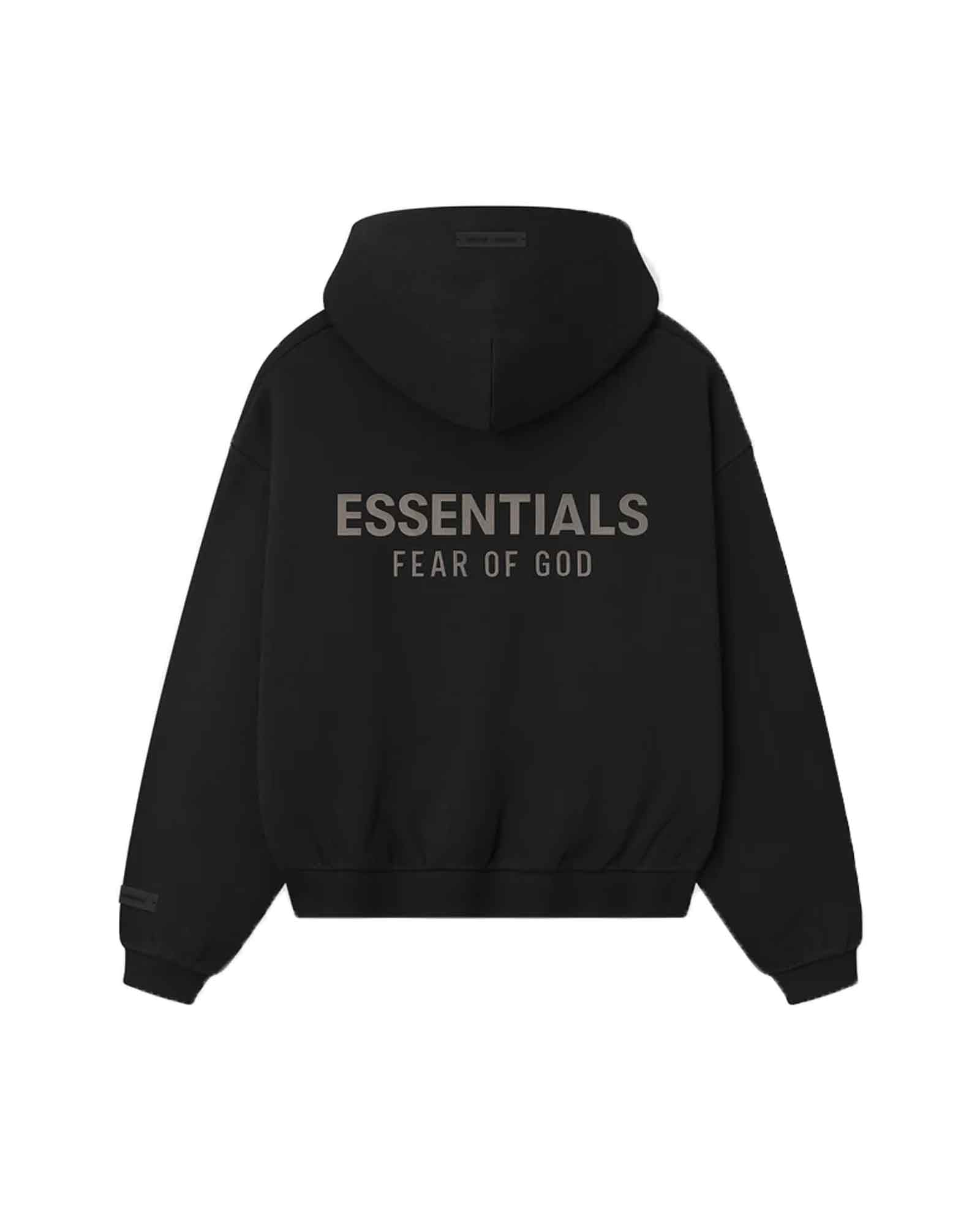 ESSENTIALS・エッセンシャルズ - パーカー・フーディ KID'S FLEECE HOODIE ZIP-UP / JET BLACK