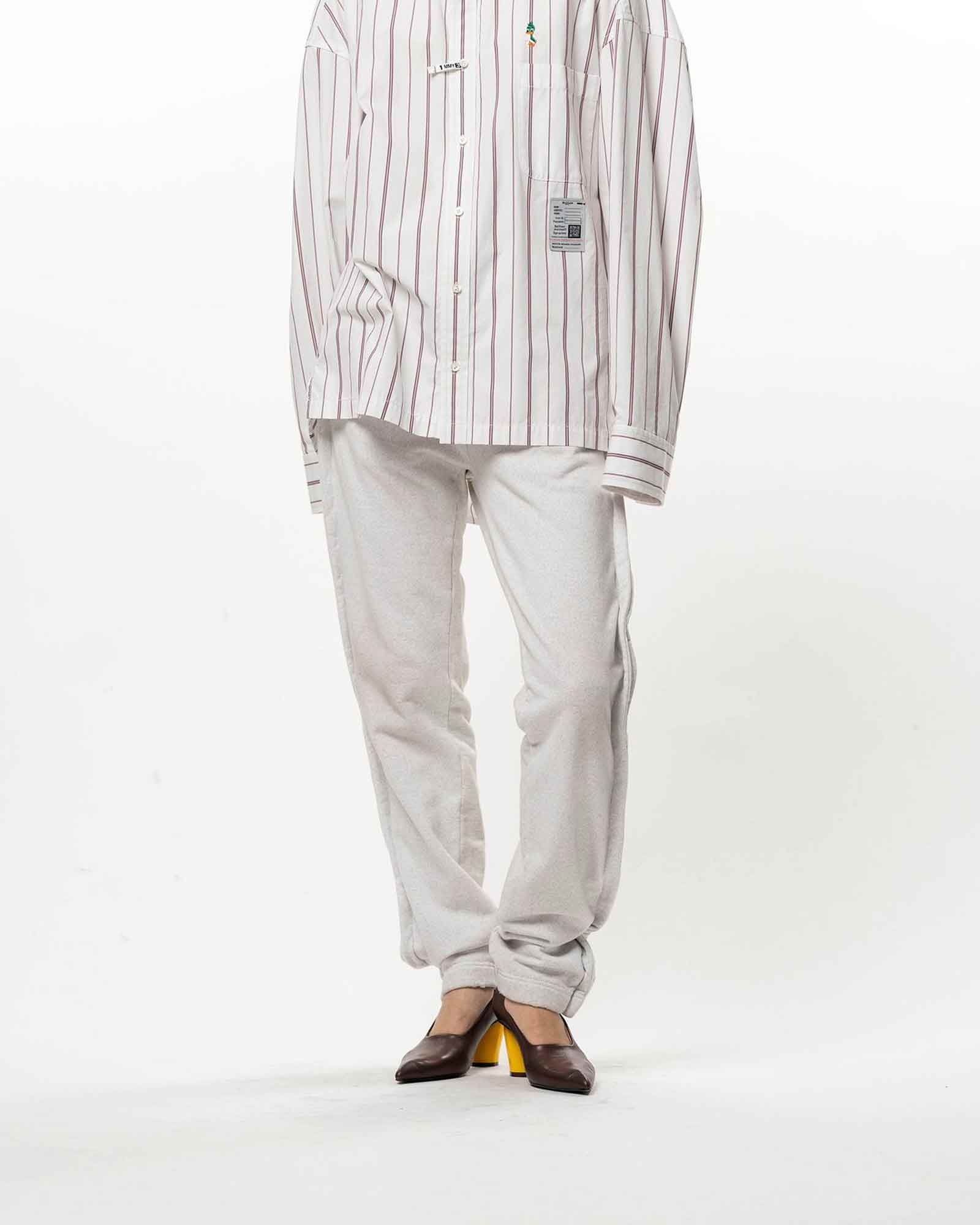MIHARA YASUHIRO・ミハラヤスヒロ - スウェットパンツ COMBINED SWEAT PANTS / GRAY