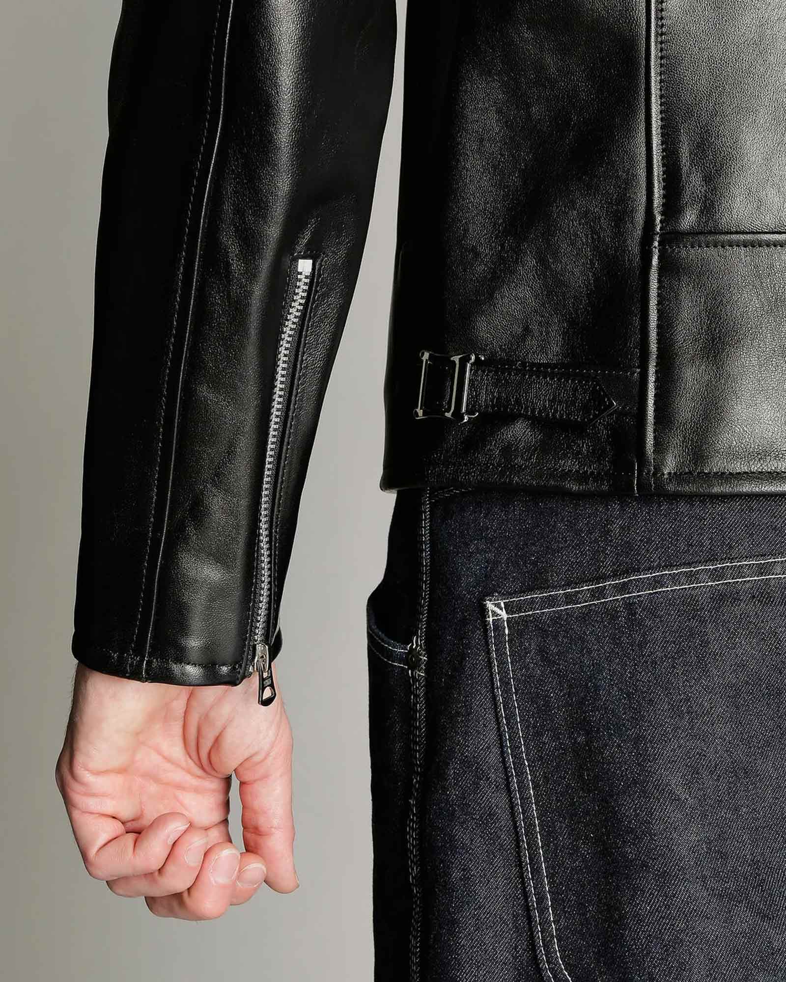 Schott・ショット - レザージャケット 70’S SINGLE RIDERS JACKET / BLACK