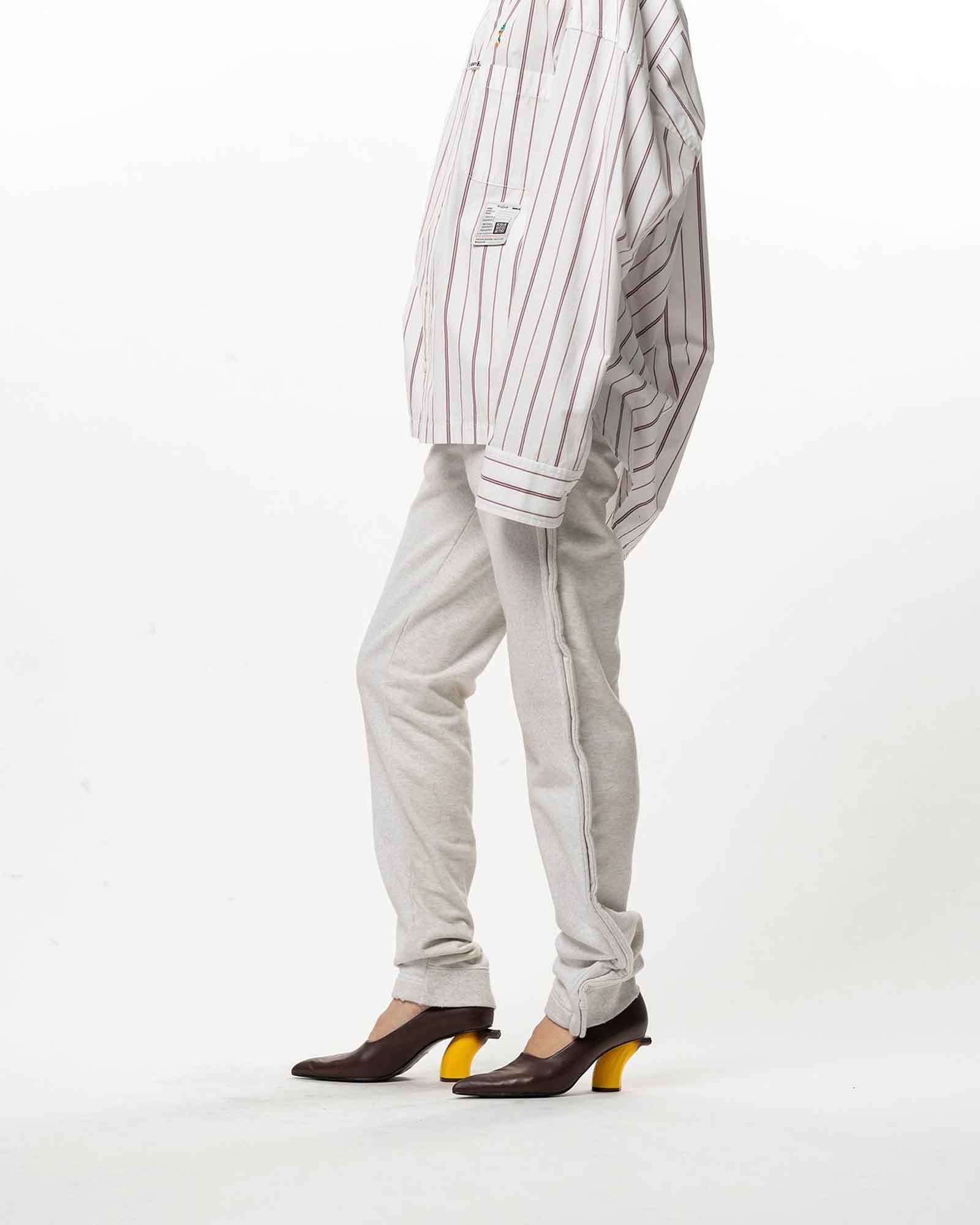MIHARA YASUHIRO・ミハラヤスヒロ - スウェットパンツ COMBINED SWEAT PANTS / GRAY