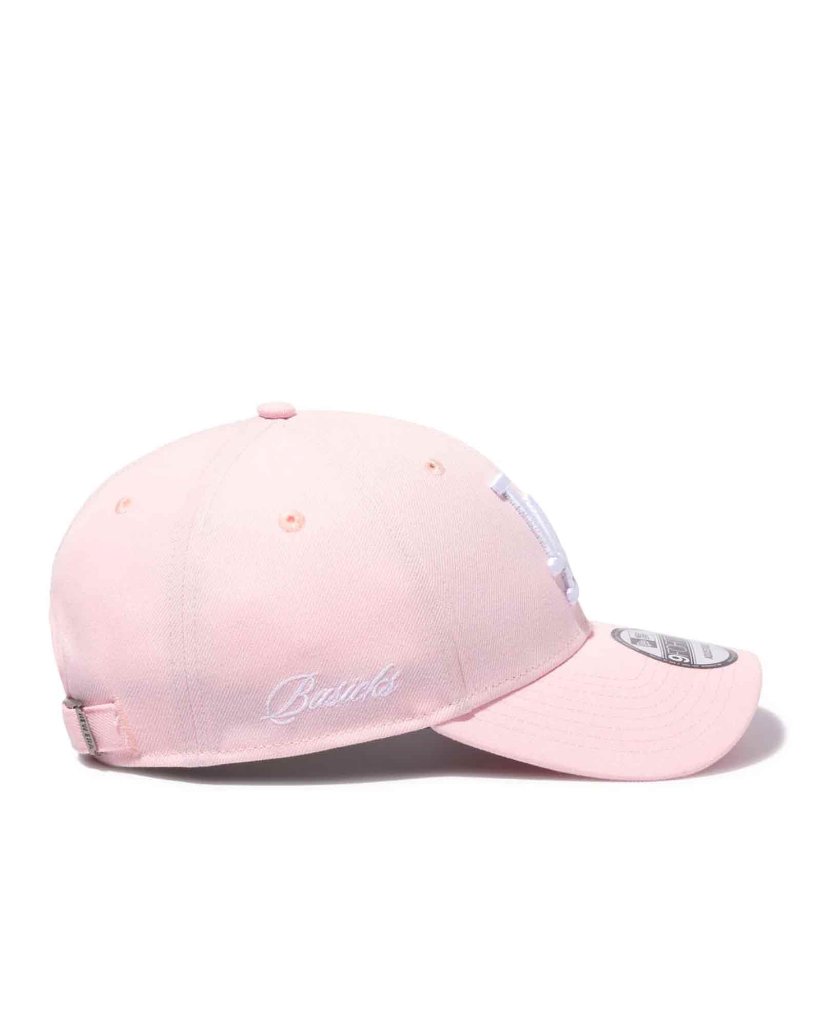 BASICKS・ベイシックス - キャップ 9FORTY TM LOS ANGELES DODGERS CAP / PINK×WHITE
