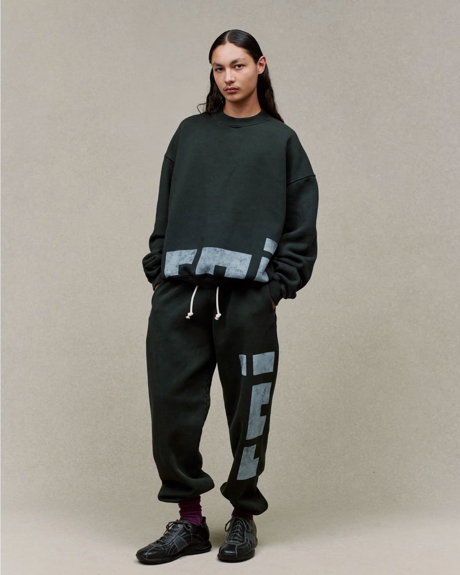 RRR123・リヴィントン ロイ レビス - スウェットパンツ ROI ENEMY SWEAT / BLACK